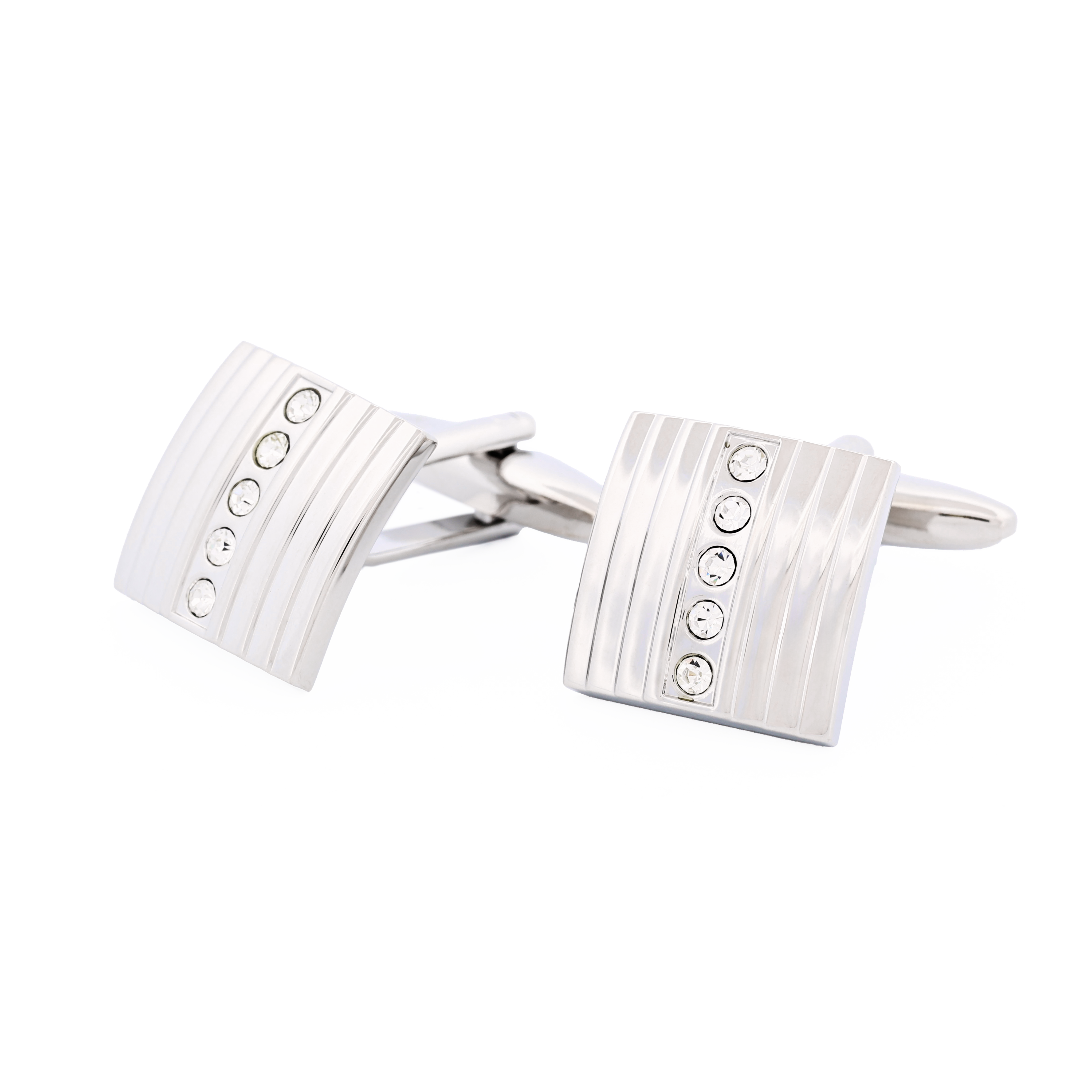Rhodium Plated Cufflinks