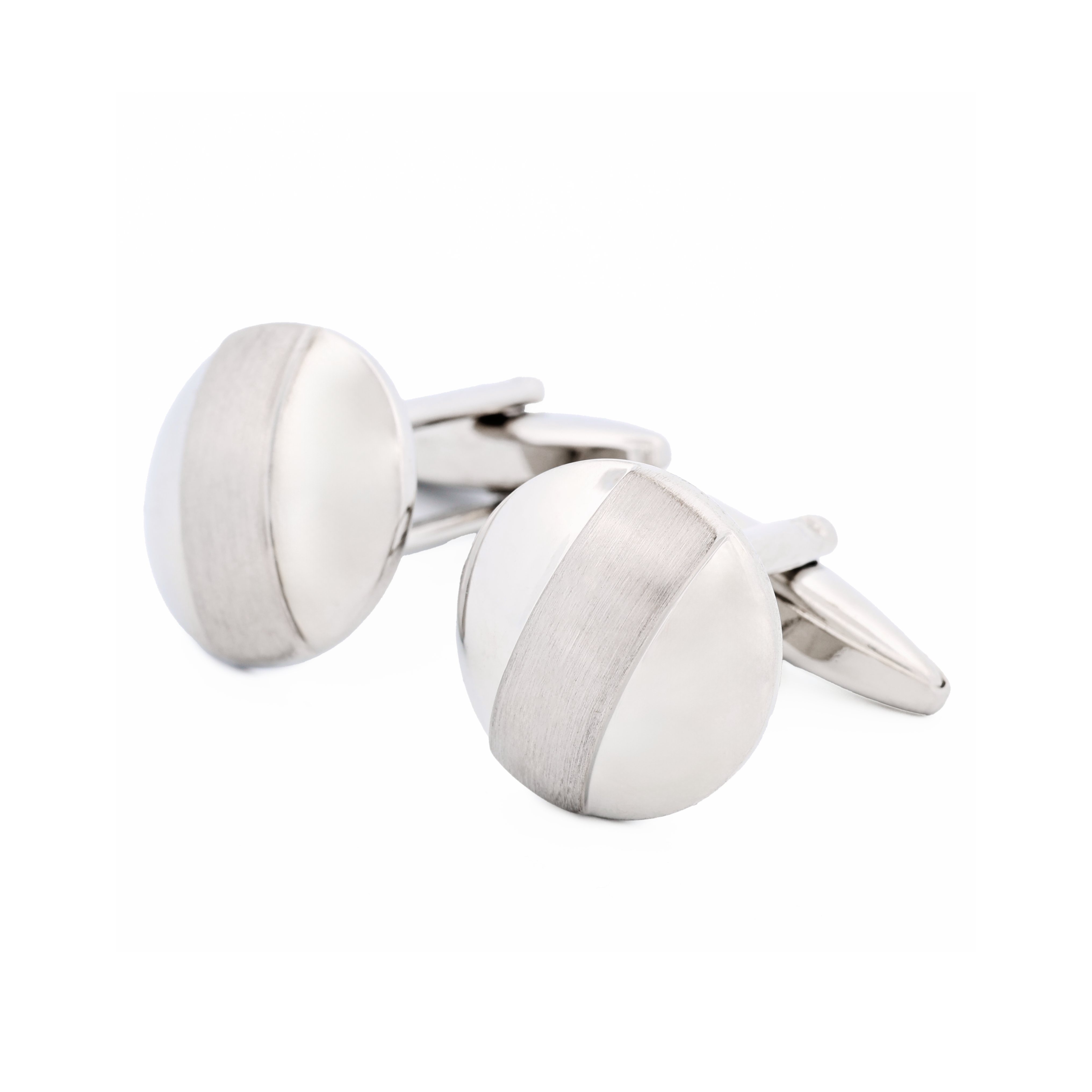 Rhodium Plated Cufflinks