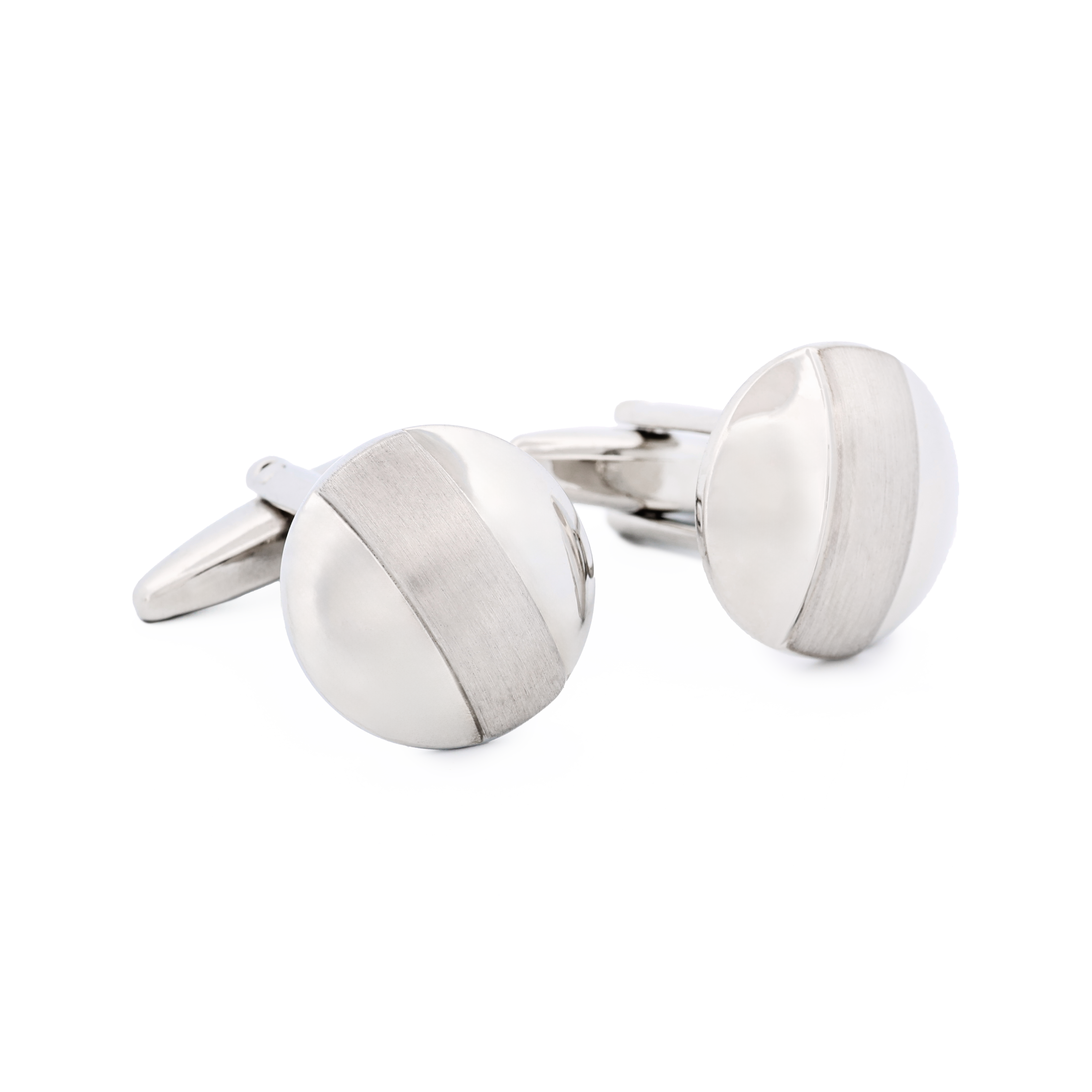 Rhodium Plated Cufflinks
