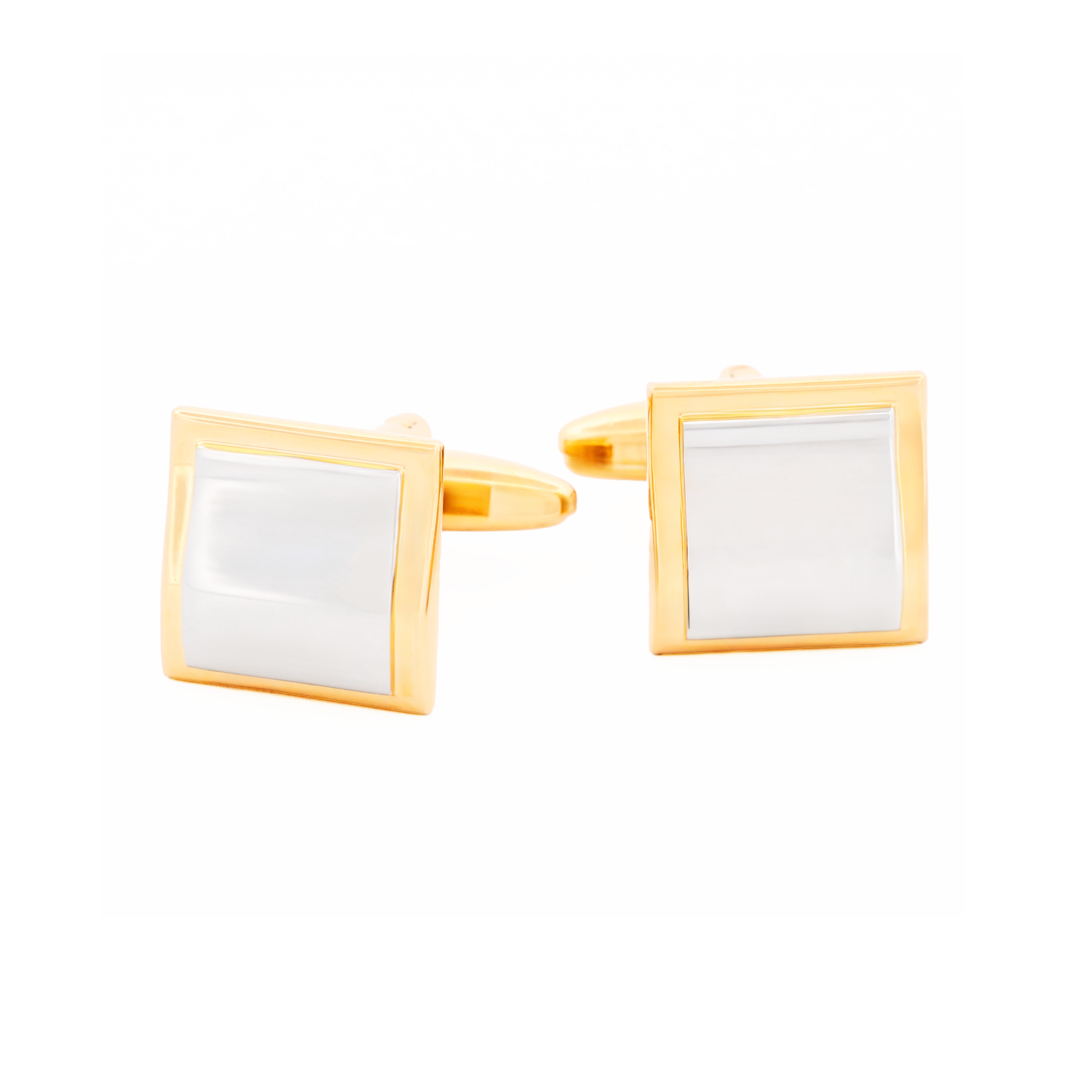 Gold Rhodium Plated Cufflinks