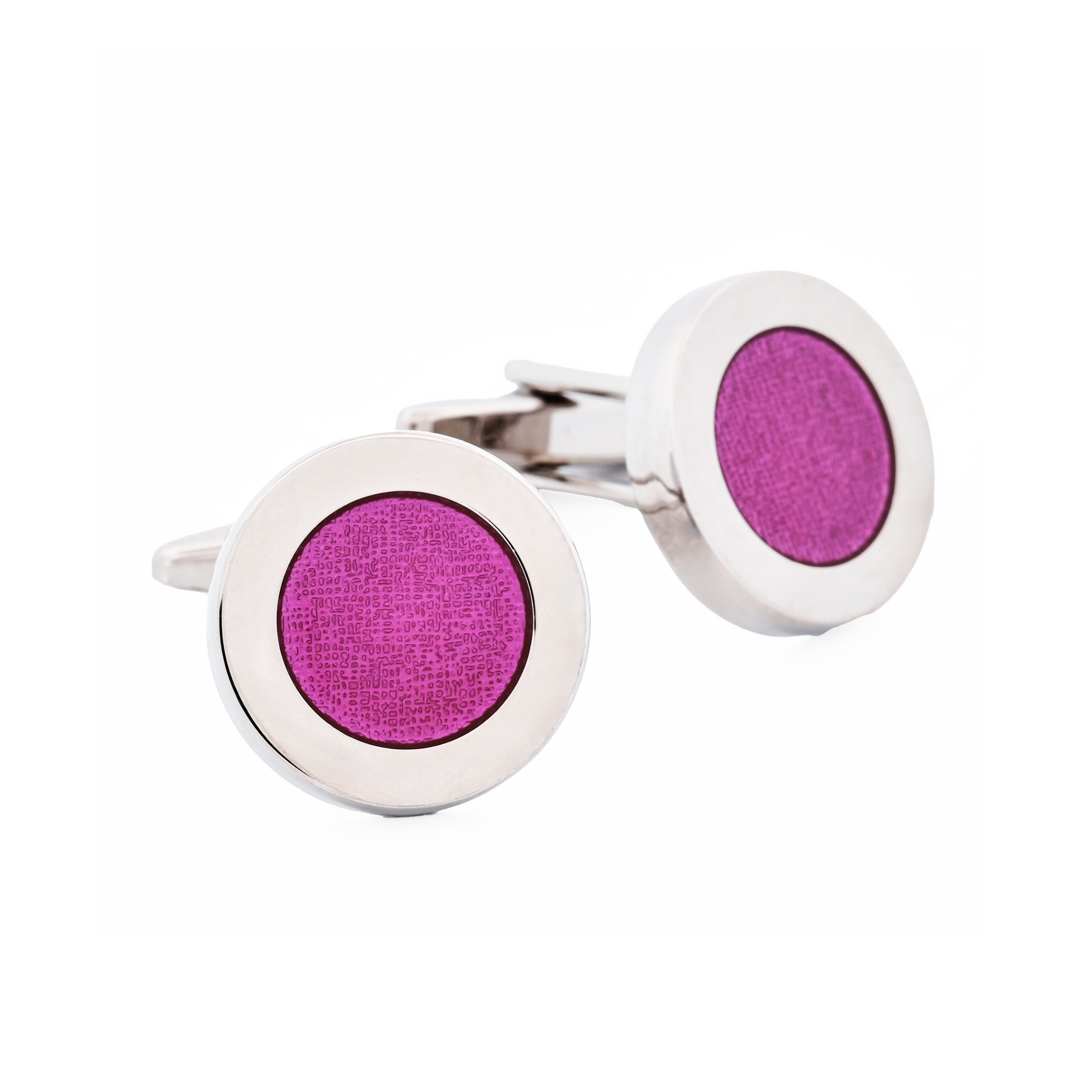 Dark Purple Enamel Cufflinks