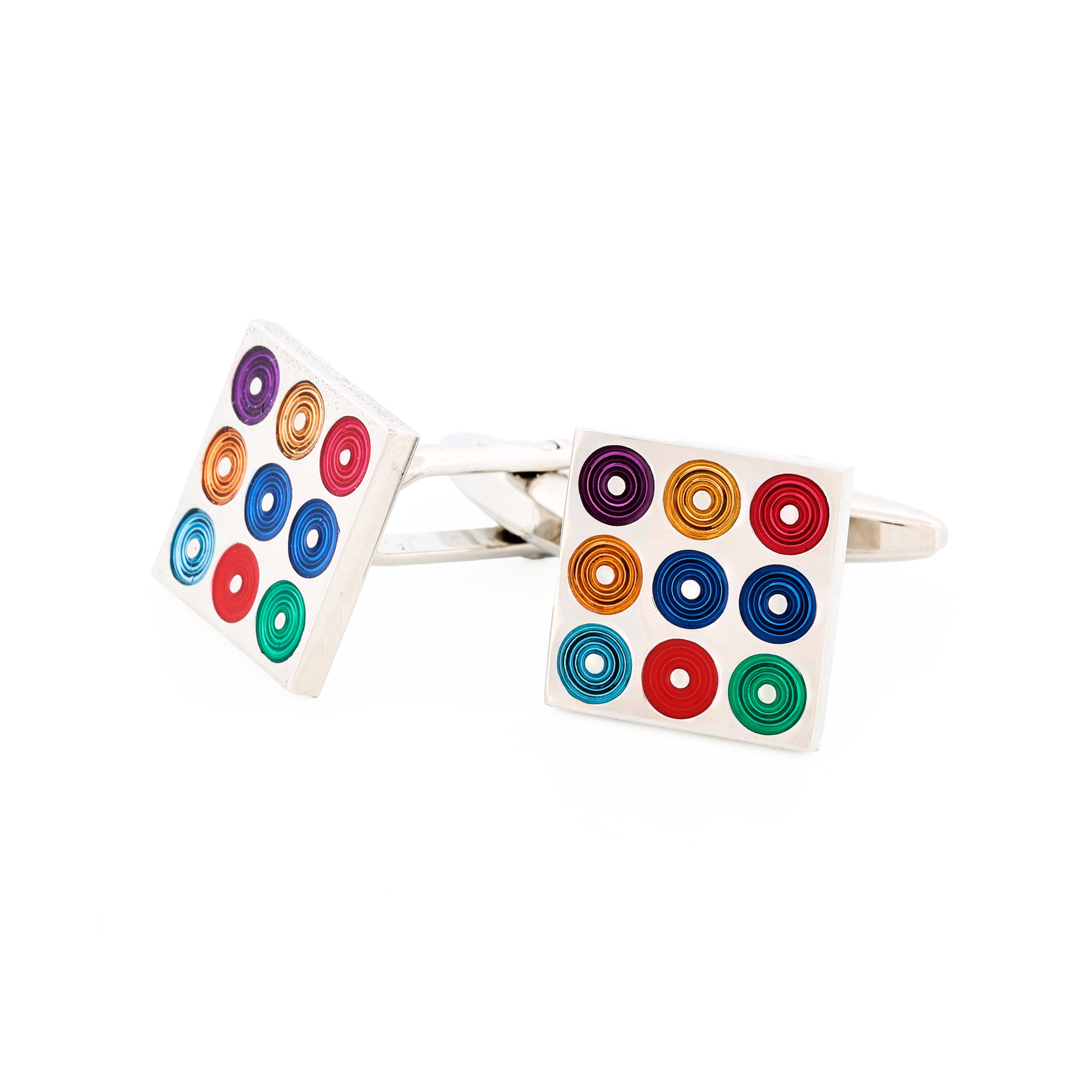 Multi Coloured Cufflinks