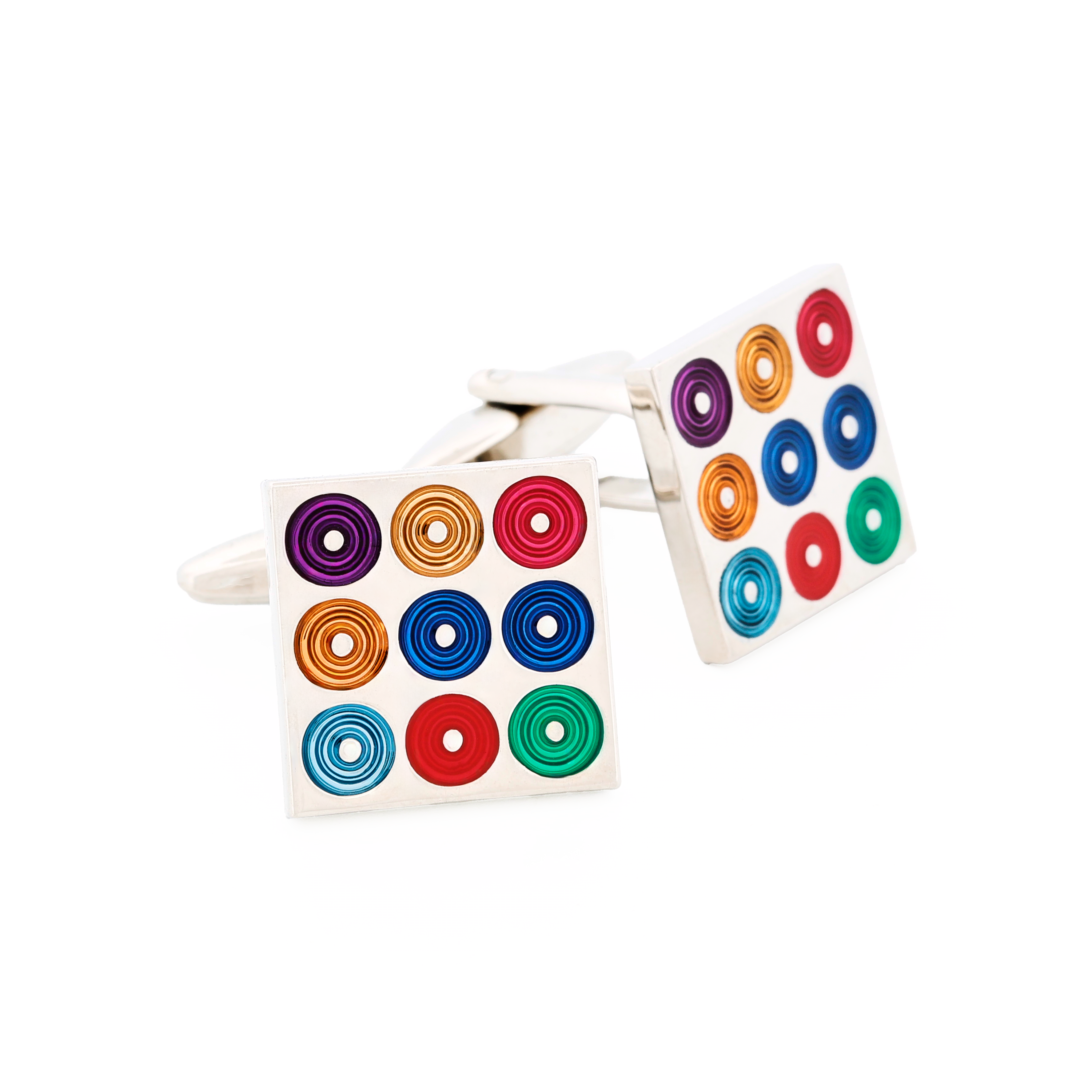 Multi Coloured Cufflinks