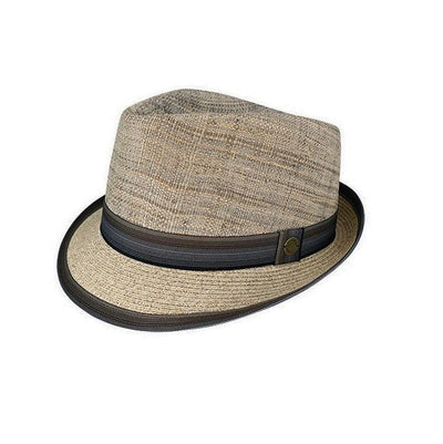 Trilby Toyo Raffia Crown 22028 - Harrys for Menswear