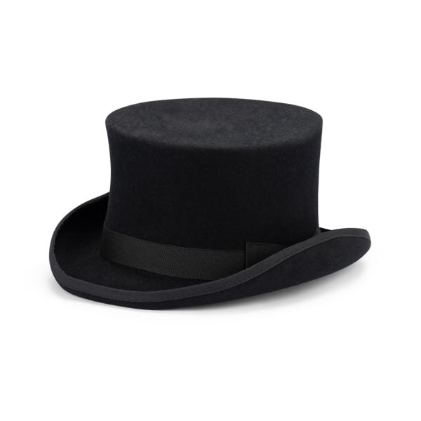 Coachman Wool Felt 4"Top Hat - Harrys for Menswear