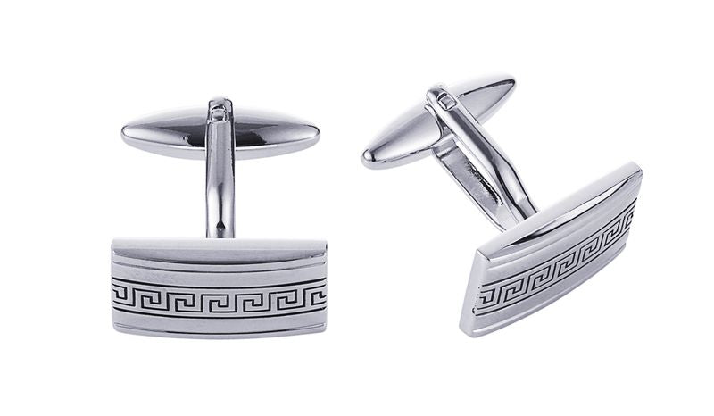 Rhodium Plated Cufflinks