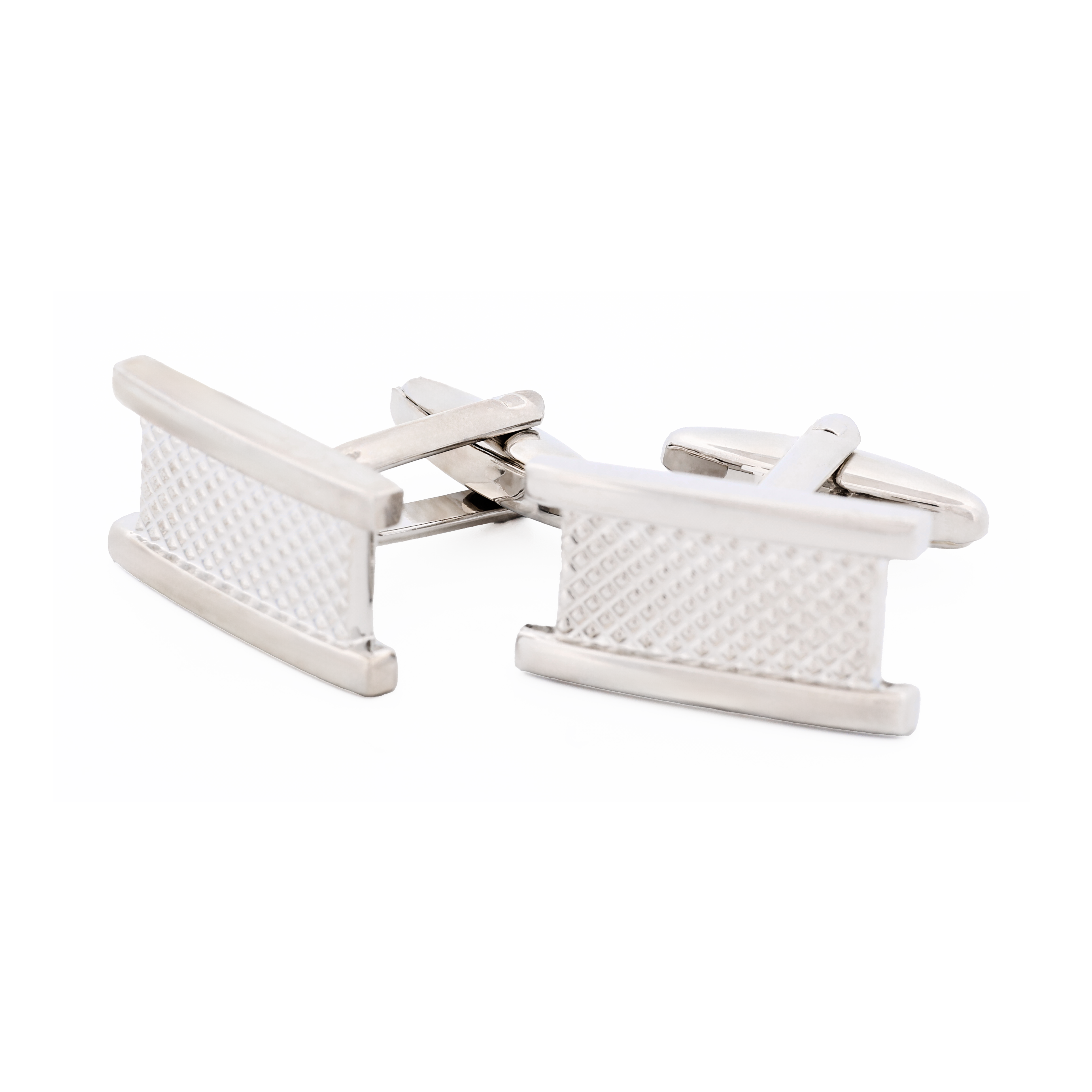 Rhodium Plated Cufflinks