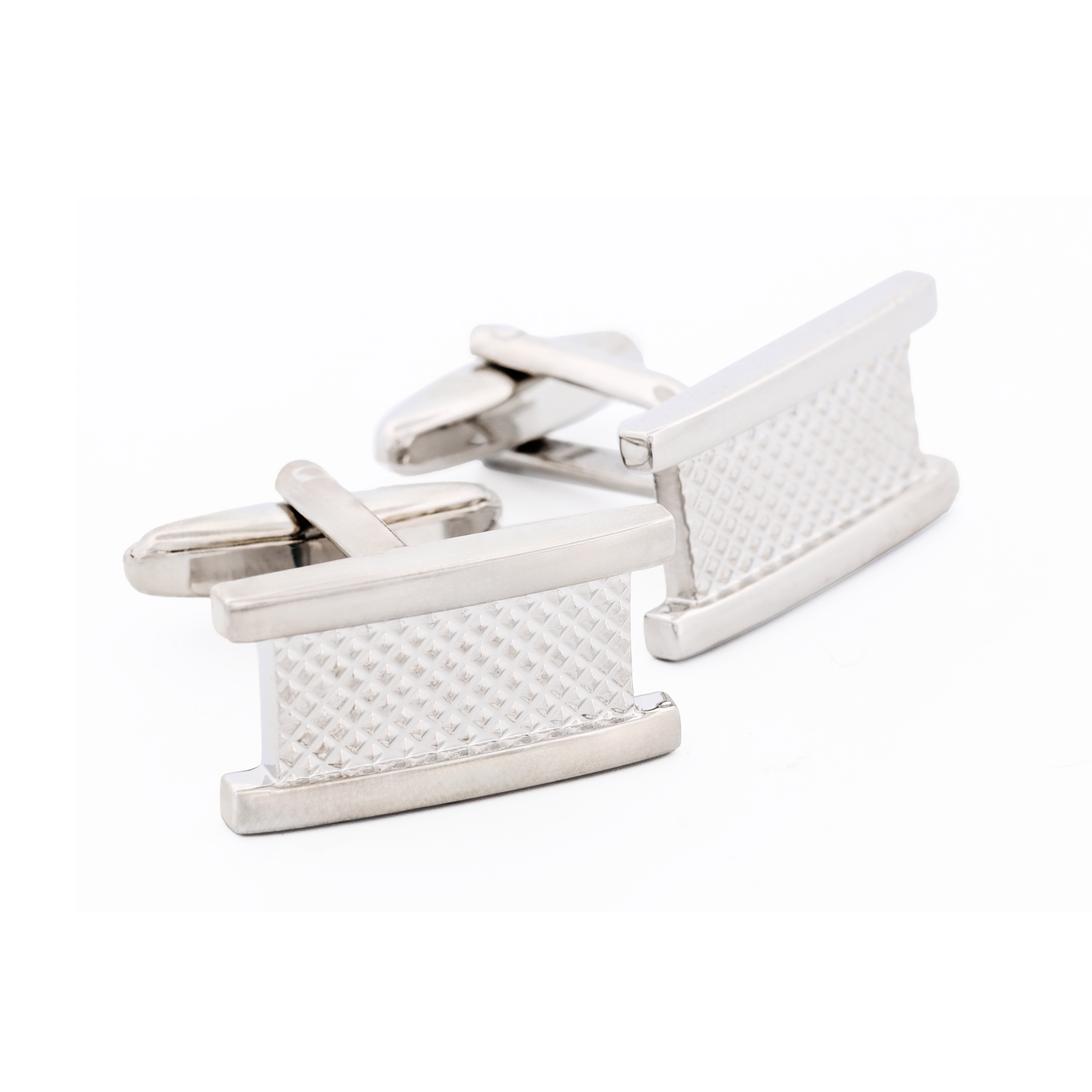 Rhodium Plated Cufflinks
