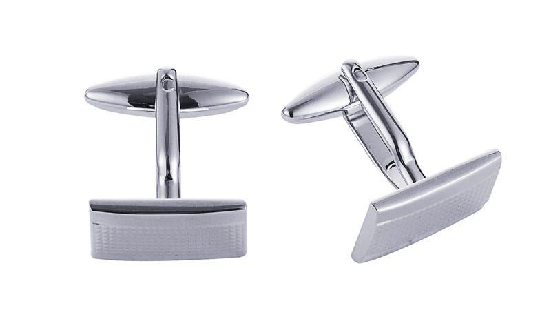 Rhodium Plated Cufflinks