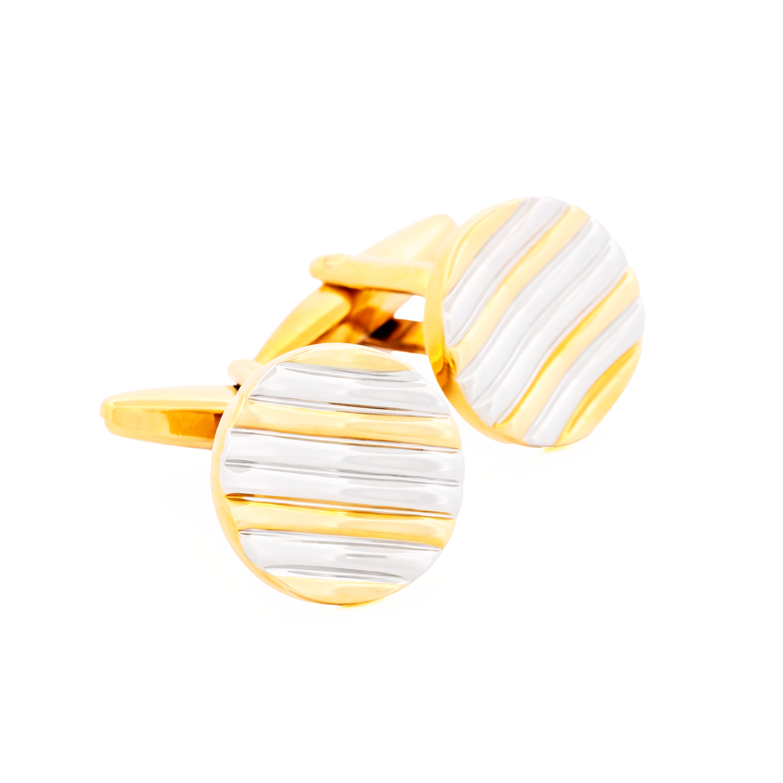 Gold Rhodium Plated Cufflinks