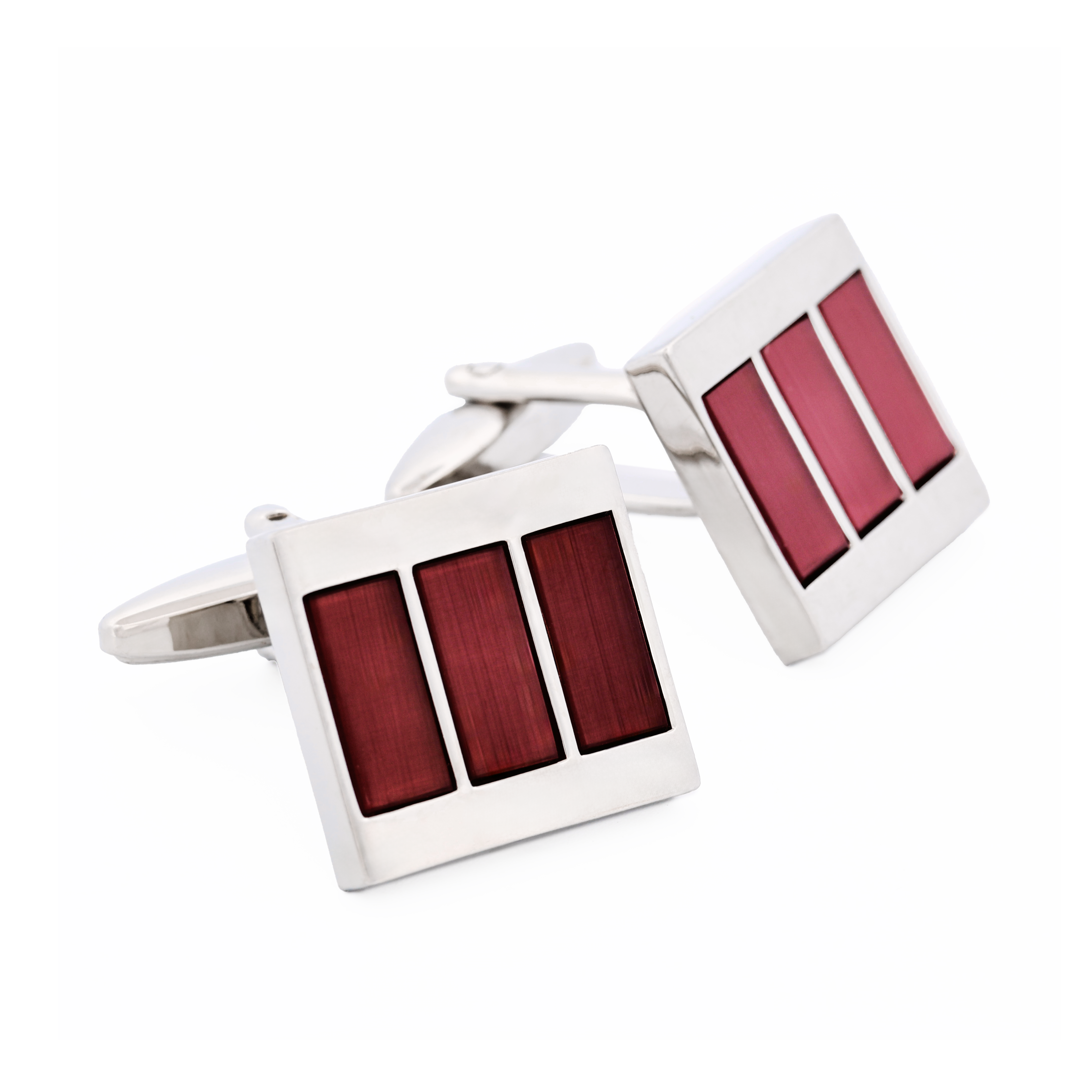Purple Cat's Eye Cufflinks