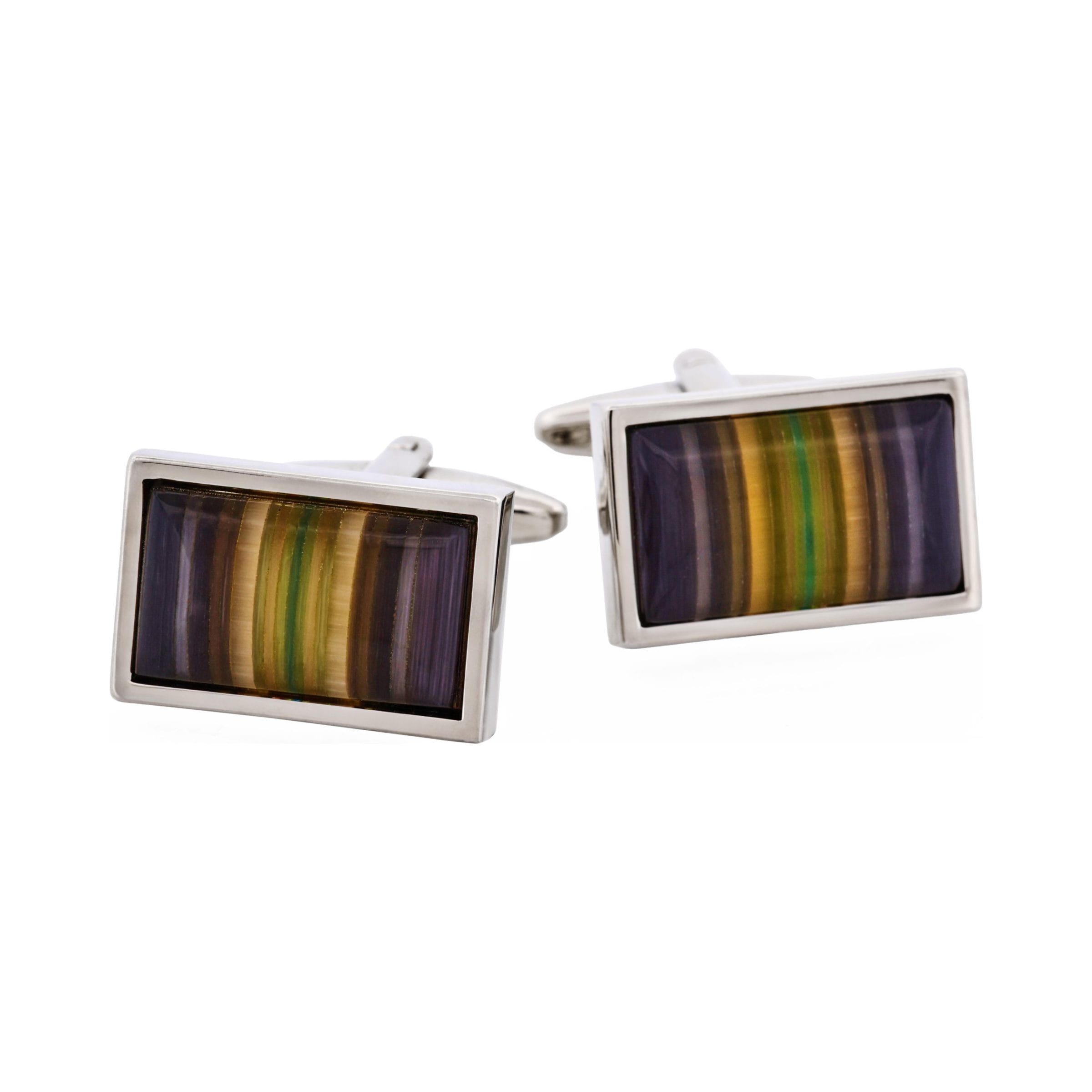Multi Coloured Cufflinks
