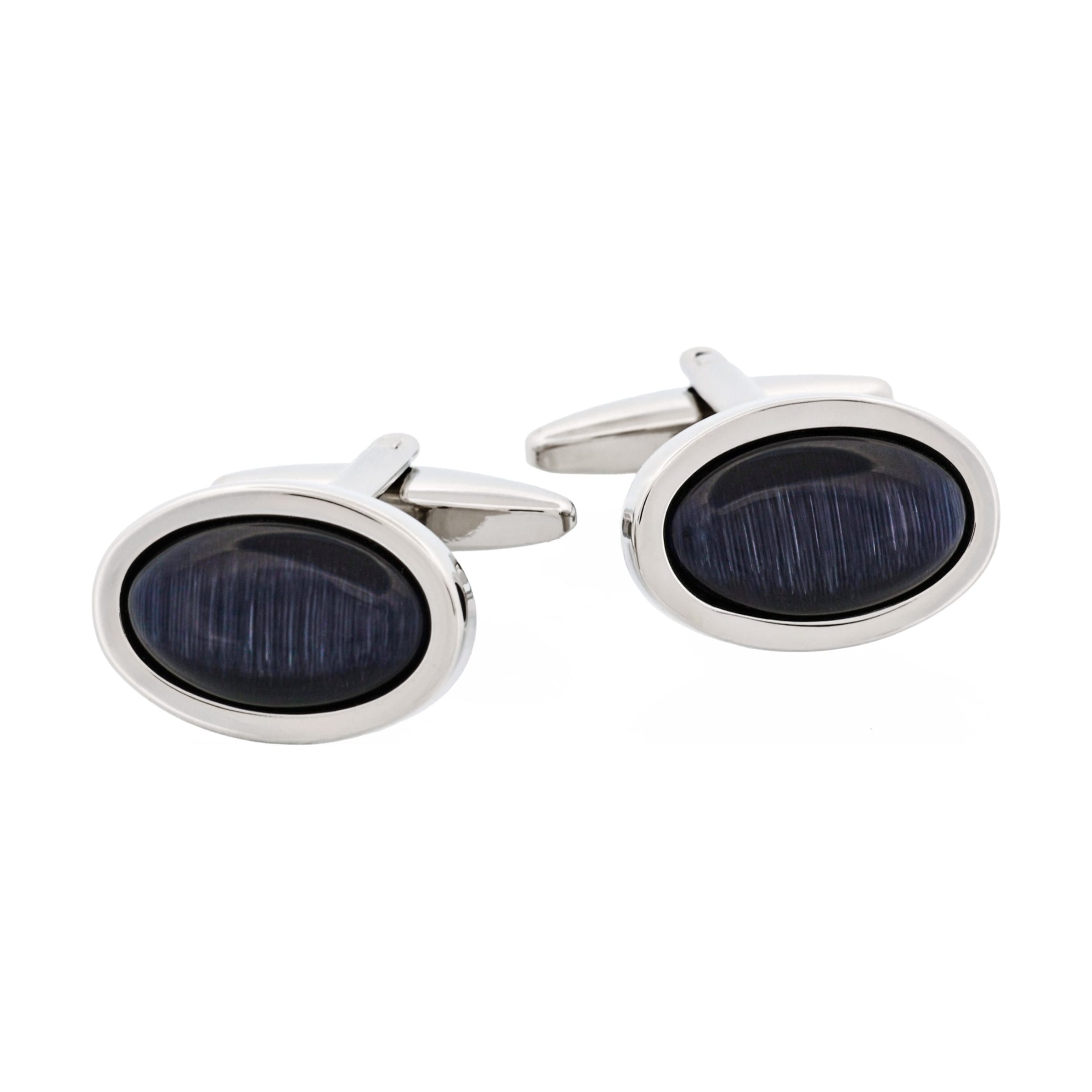 Black Cat's Eye Cufflinks