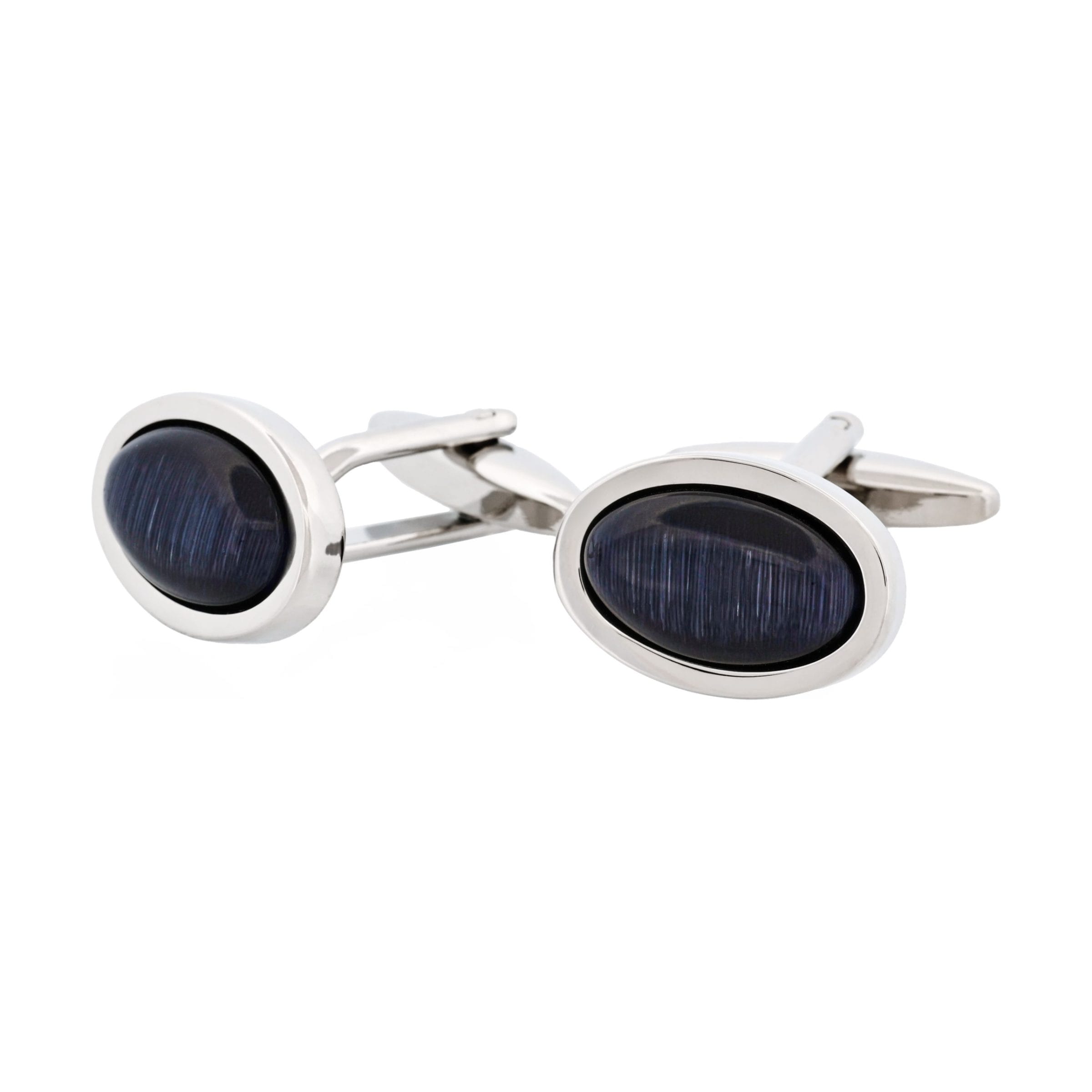 Black Cat's Eye Cufflinks