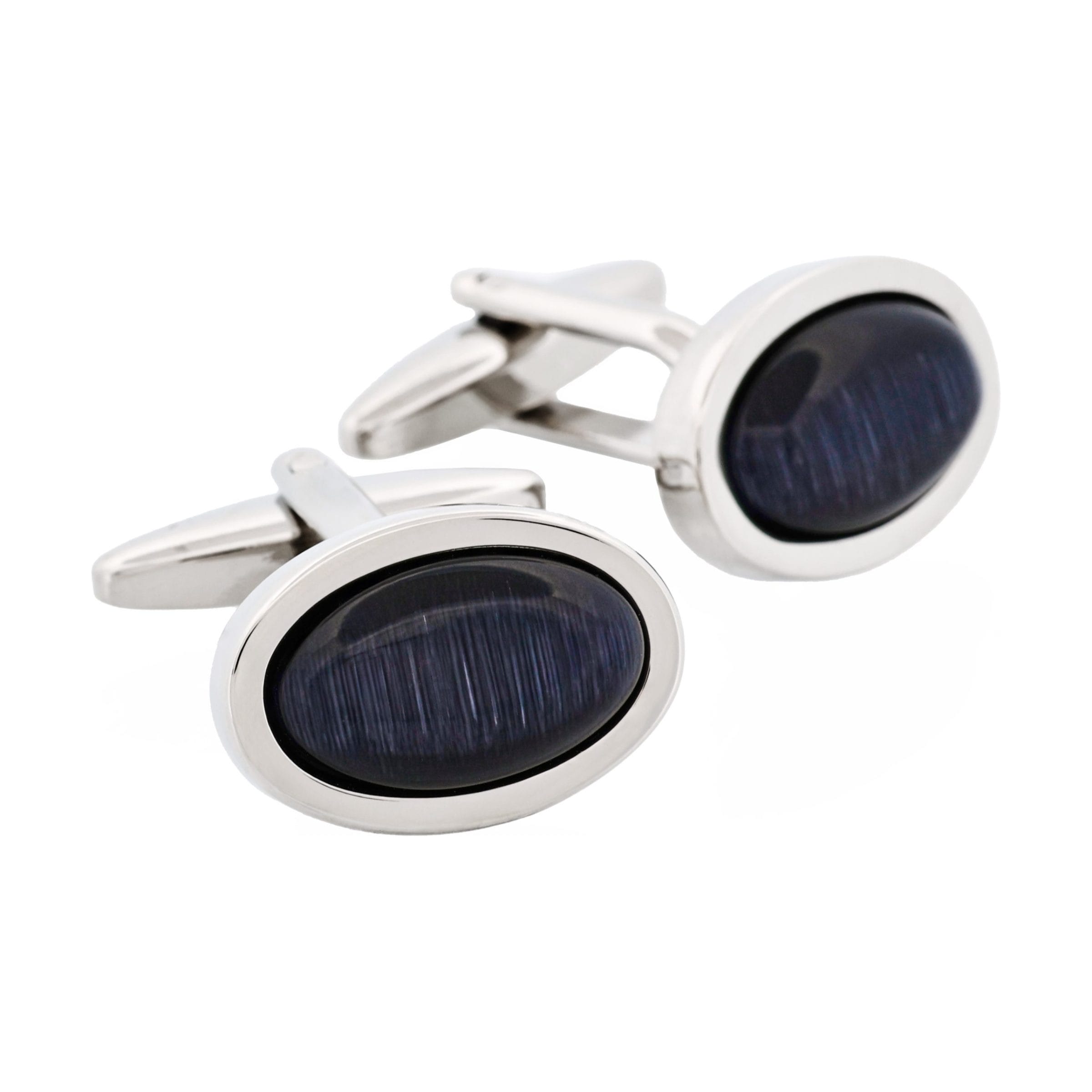 Black Cat's Eye Cufflinks