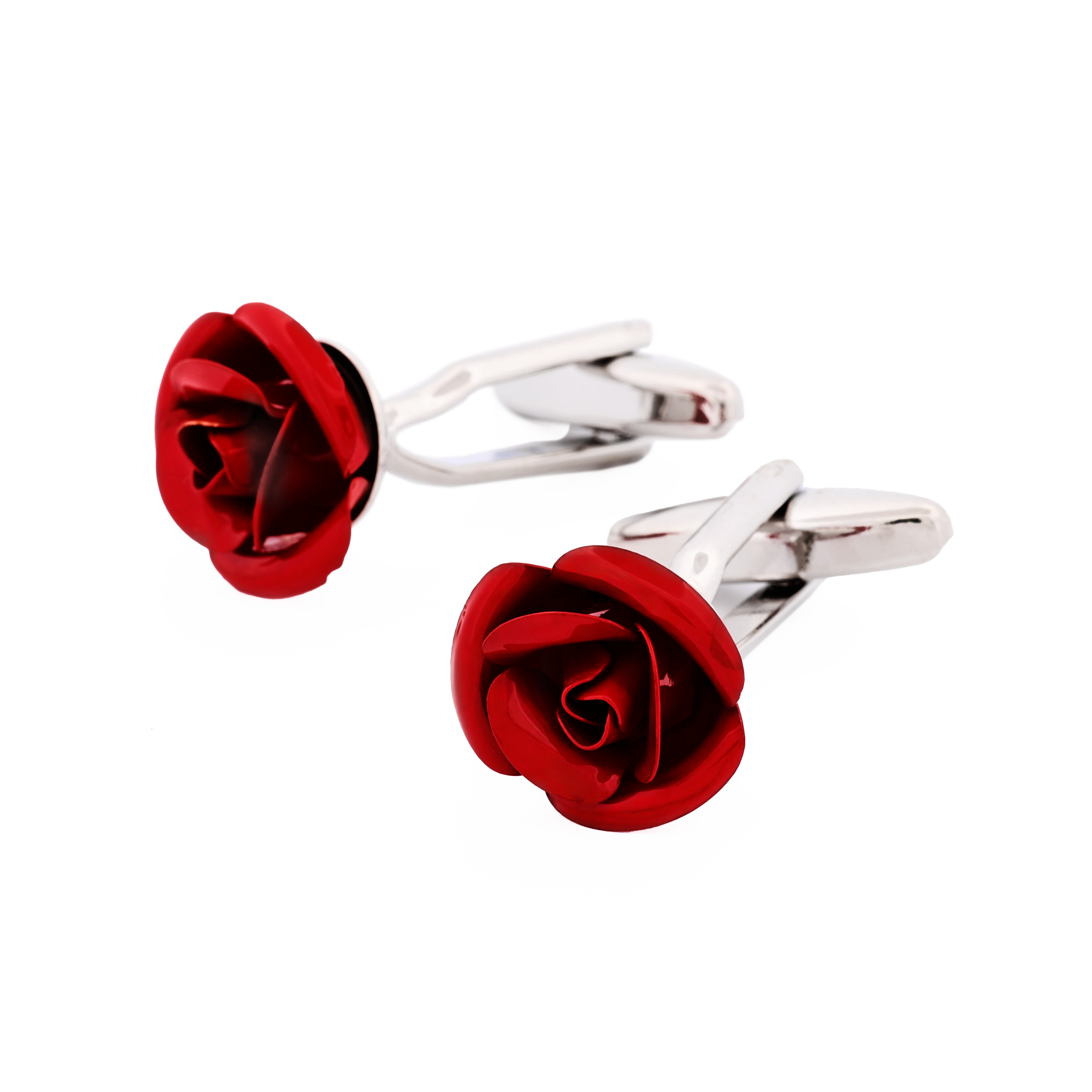 Red Rose Cufflinks