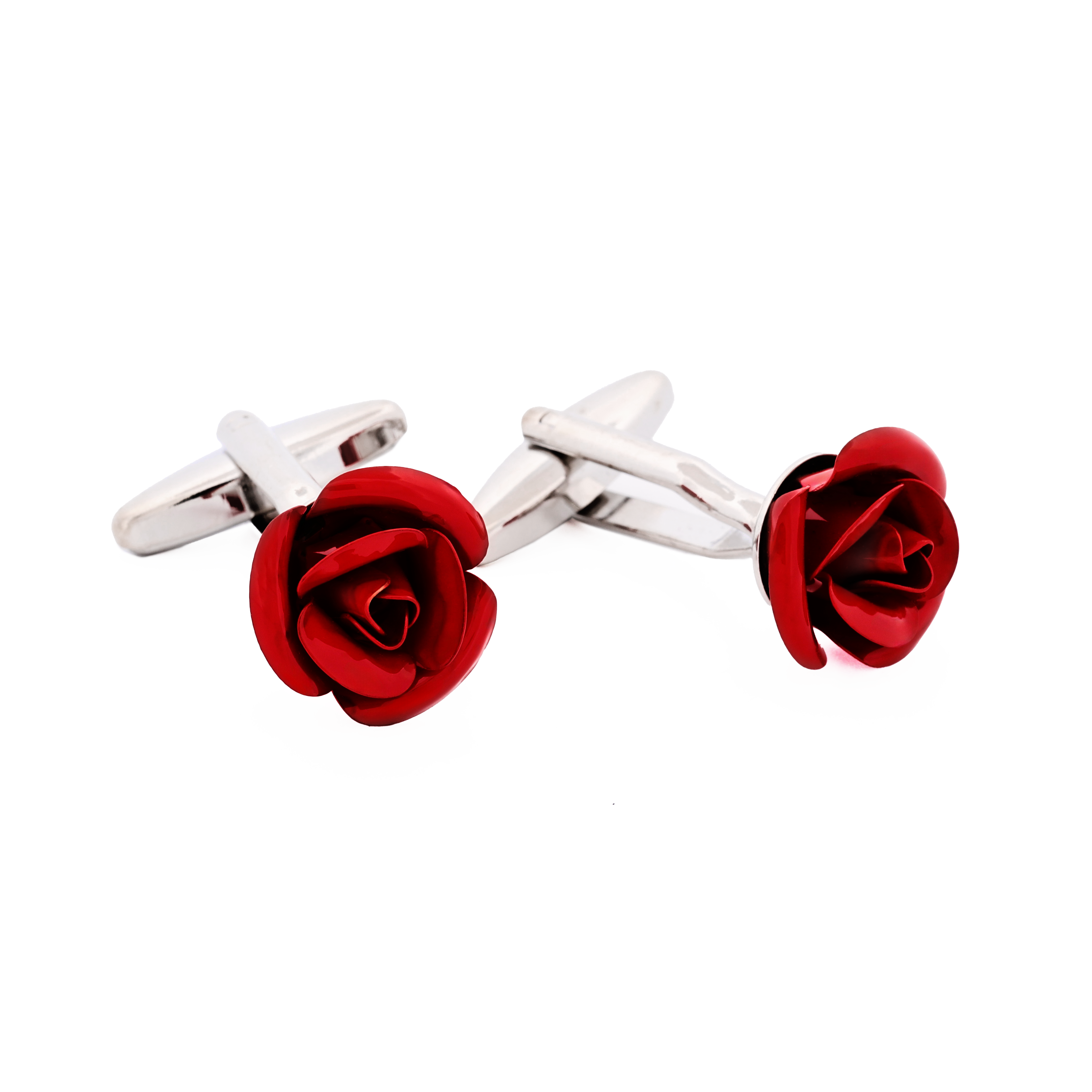 Red Rose Cufflinks