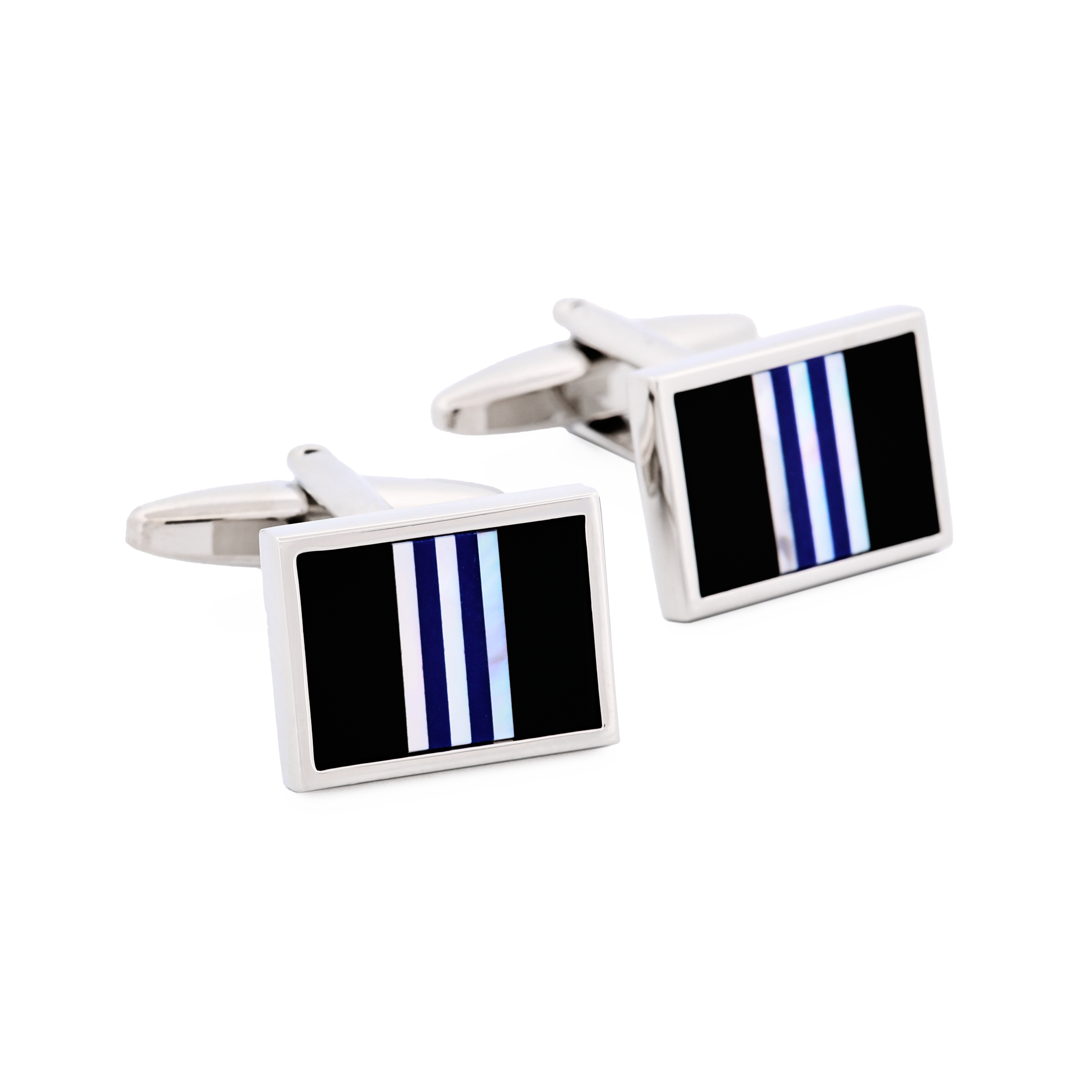 Onyx/Mother of Pearl Cufflinks