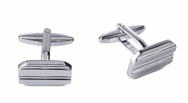 Rhodium Plated Cufflinks