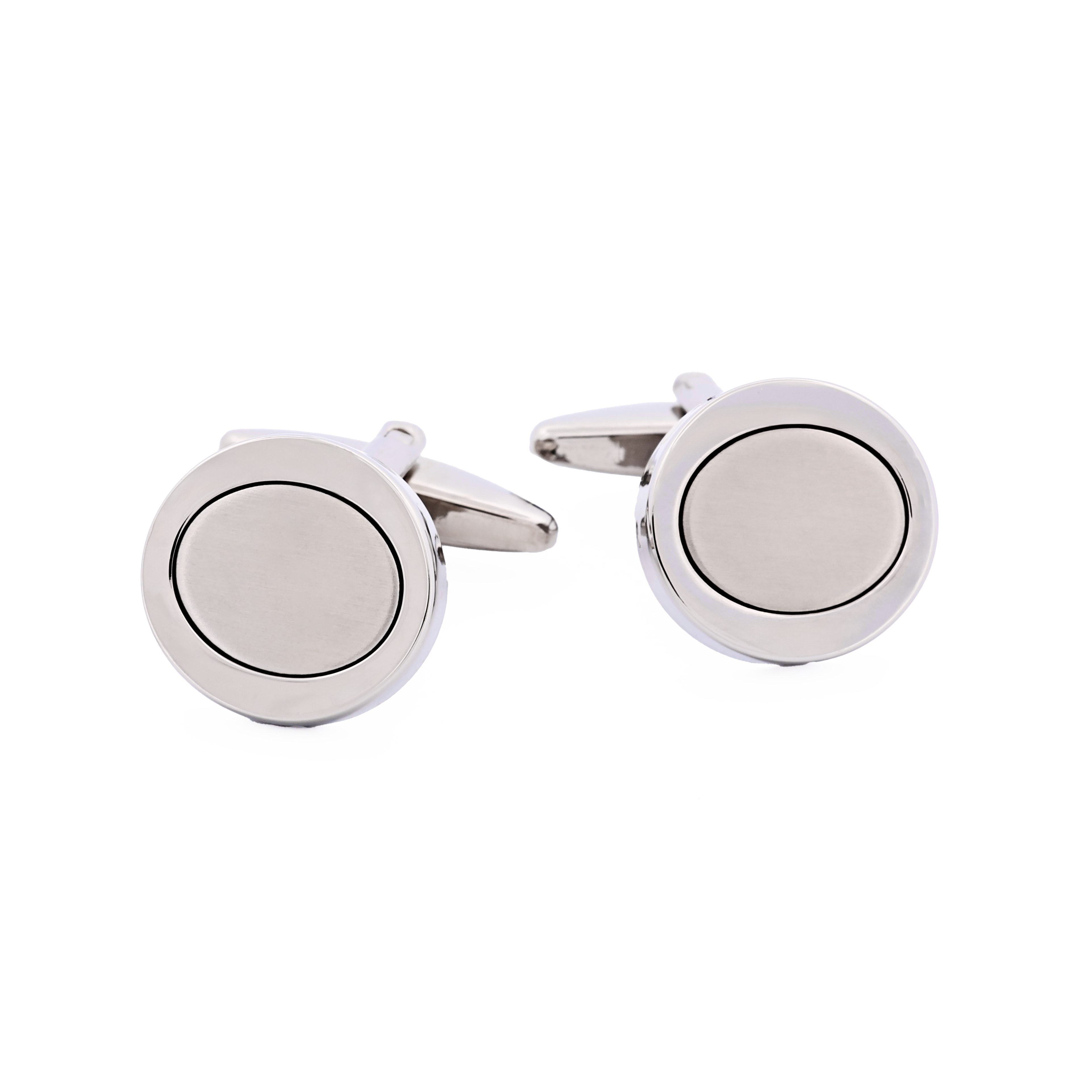 Rhodium Plated Cufflinks