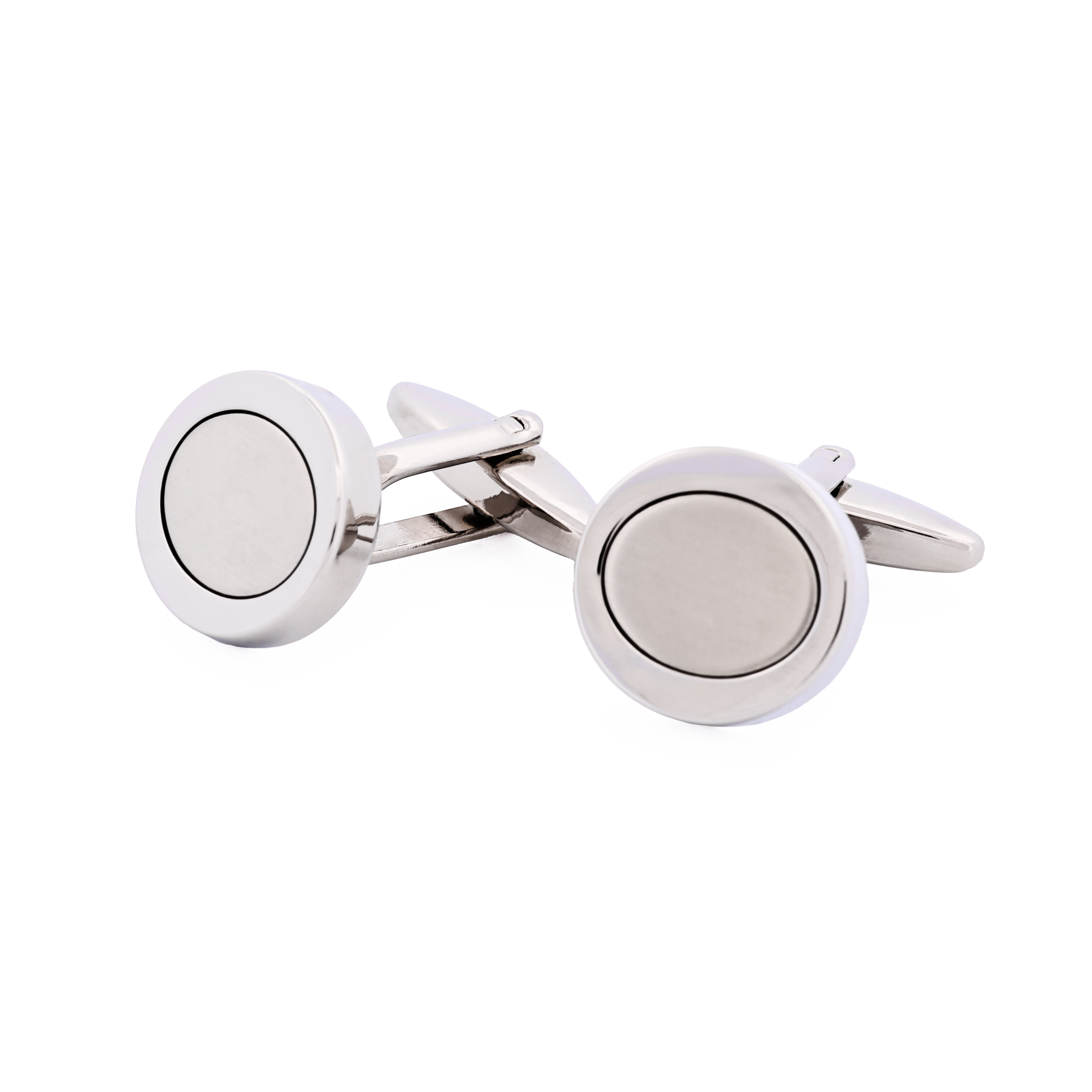 Rhodium Plated Cufflinks