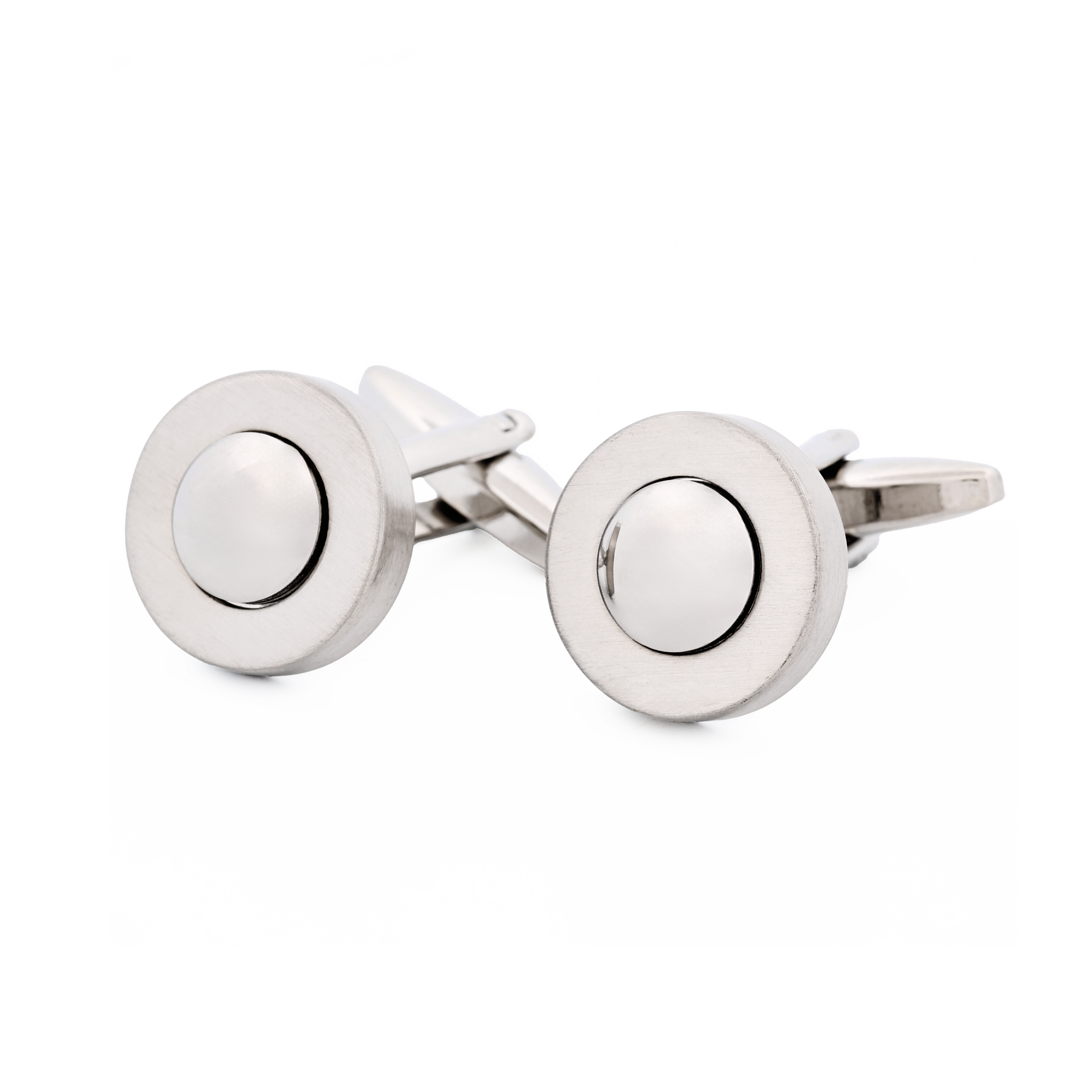 Rhodium Plated Cufflinks