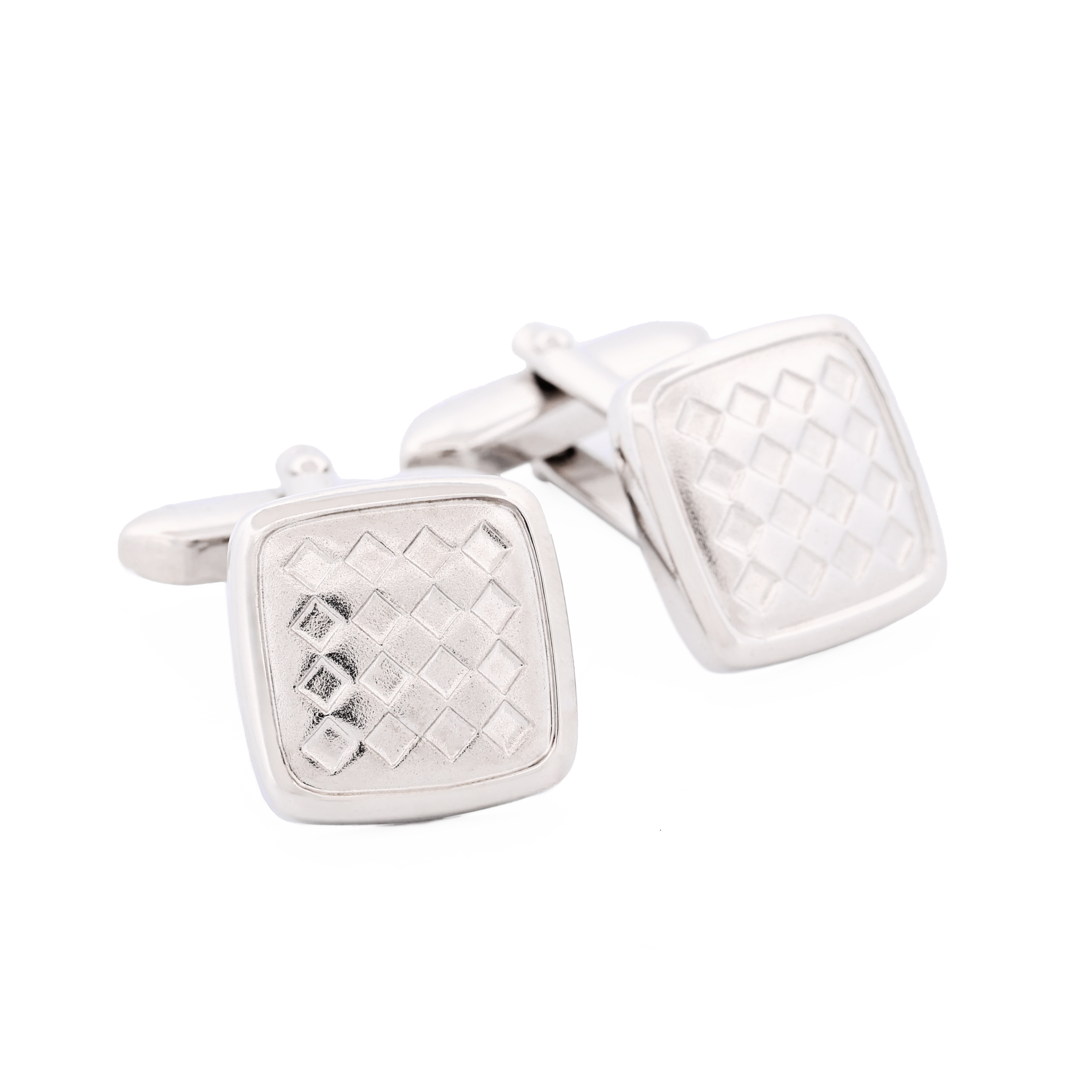 Rhodium Plated Cufflinks