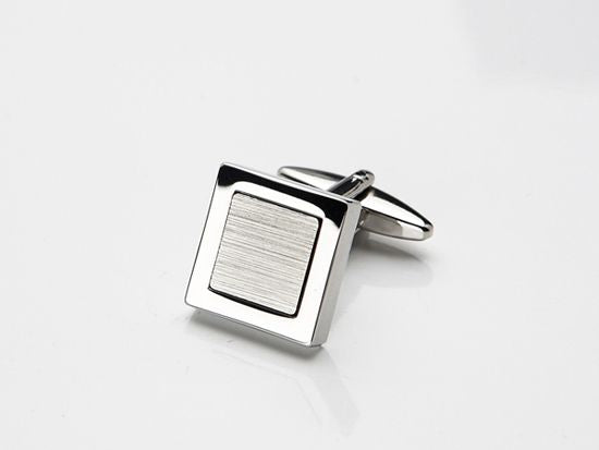 Rhodium Plated Cufflinks