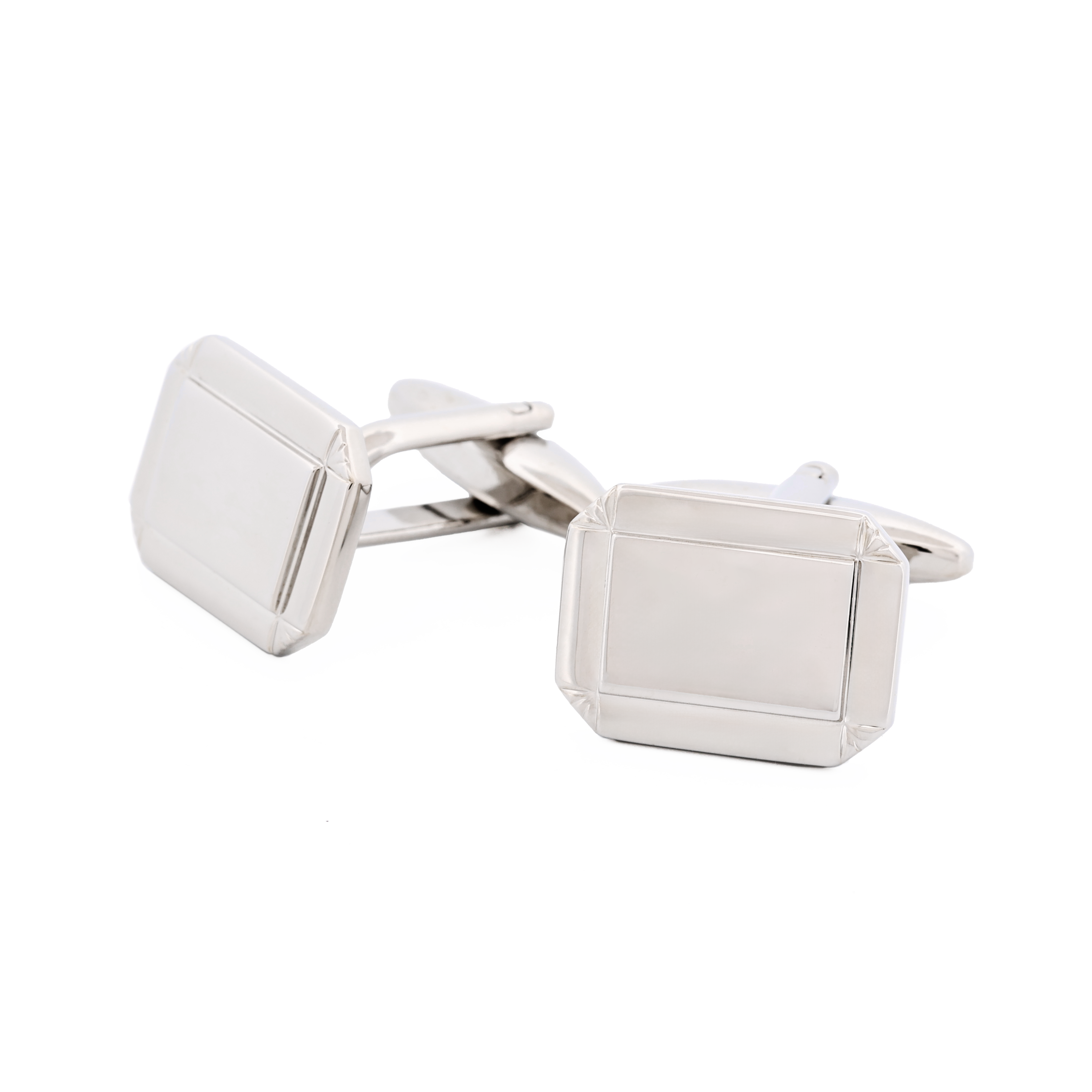 Rhodium plated Cufflinks