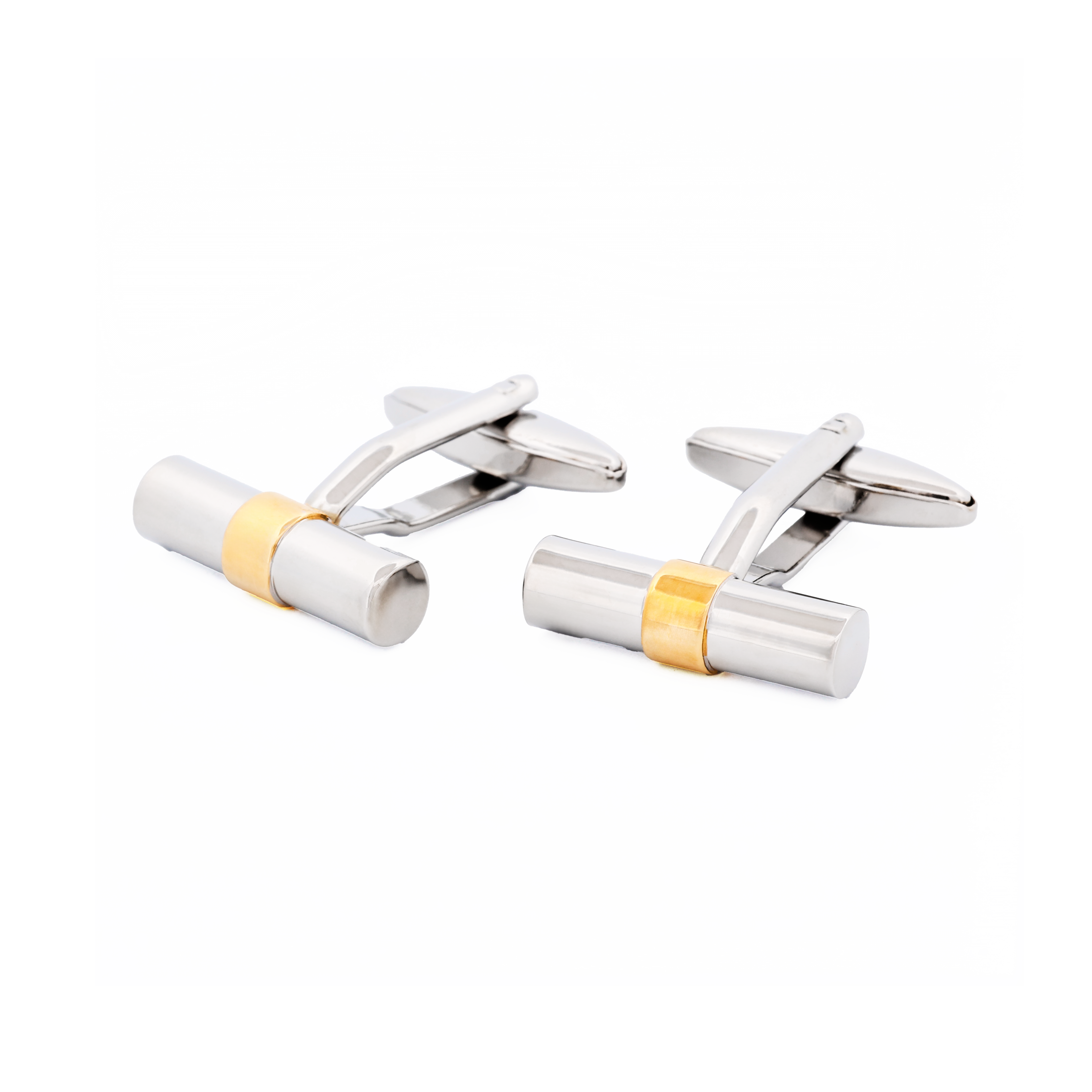 Rhodium Gold Plated Cufflinks