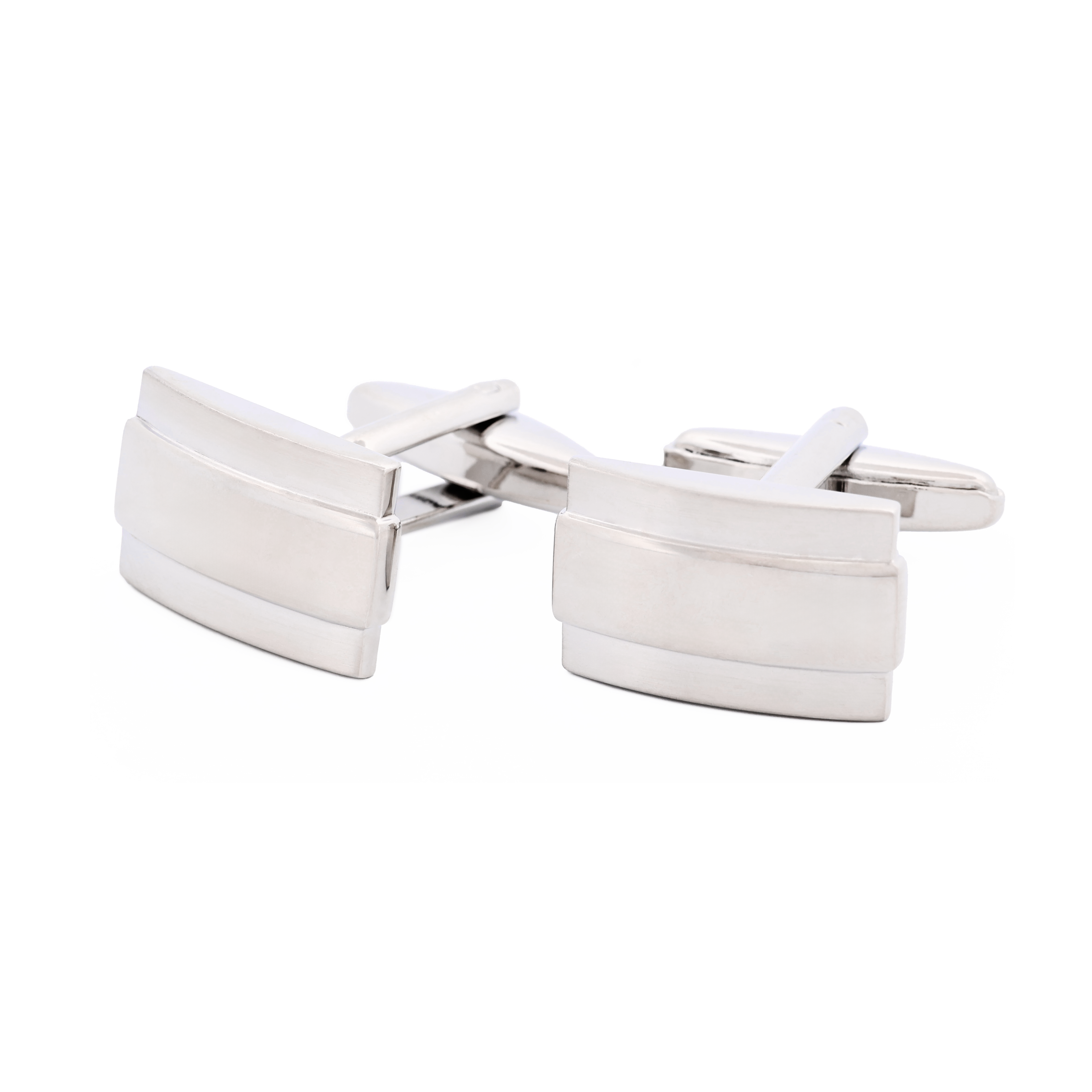 Rhodium Plated Cufflinks