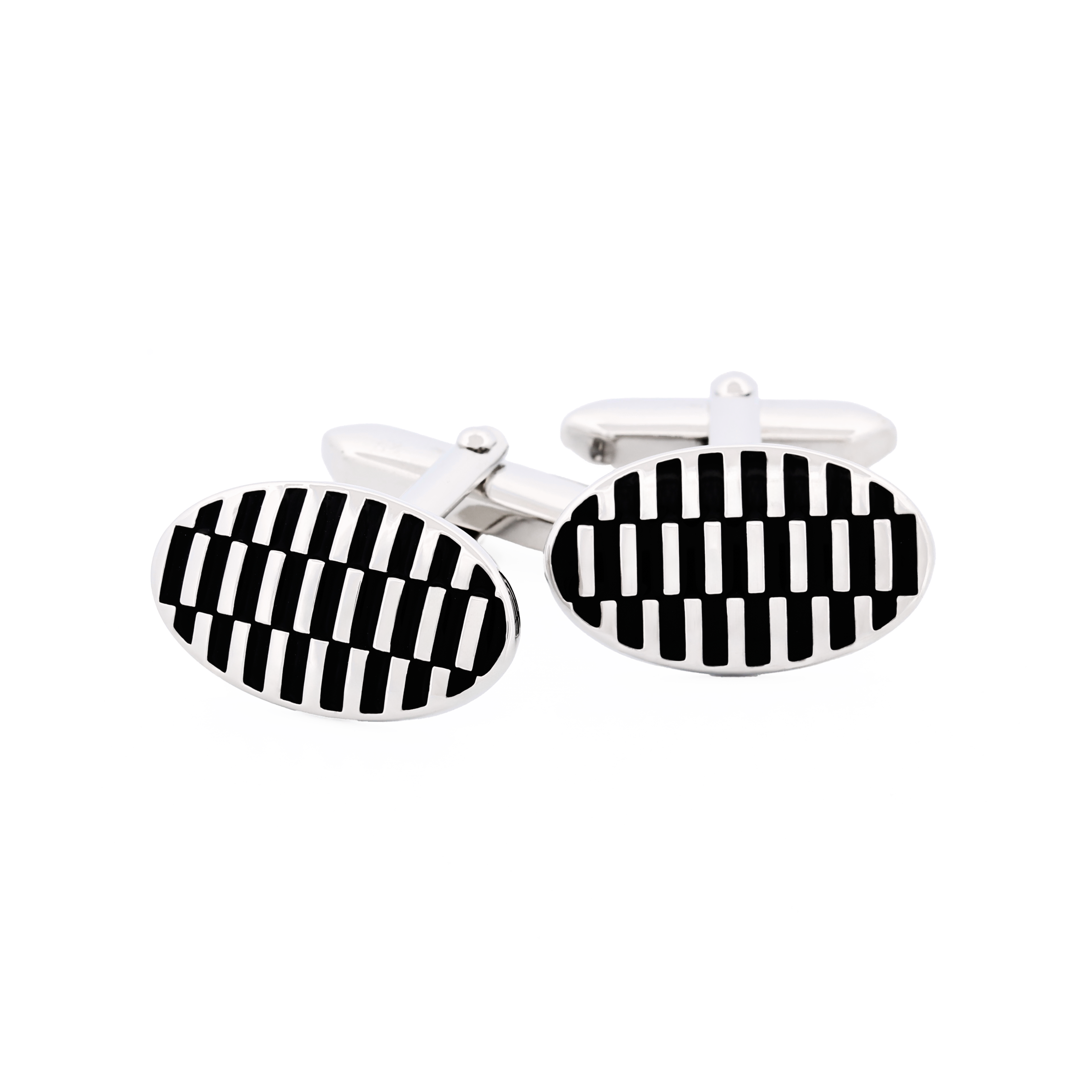 Black Enamel Cufflinks