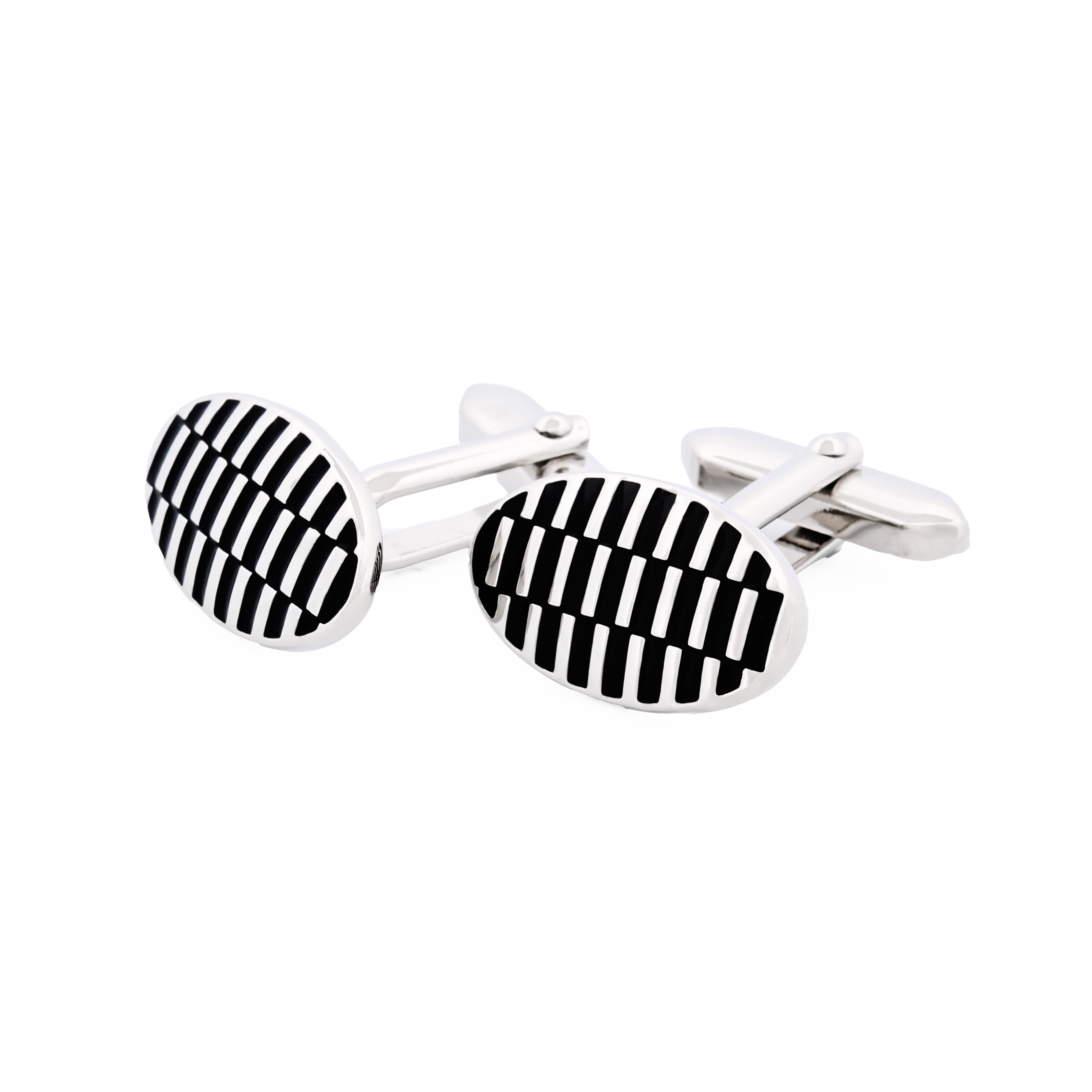 Black Enamel Cufflinks
