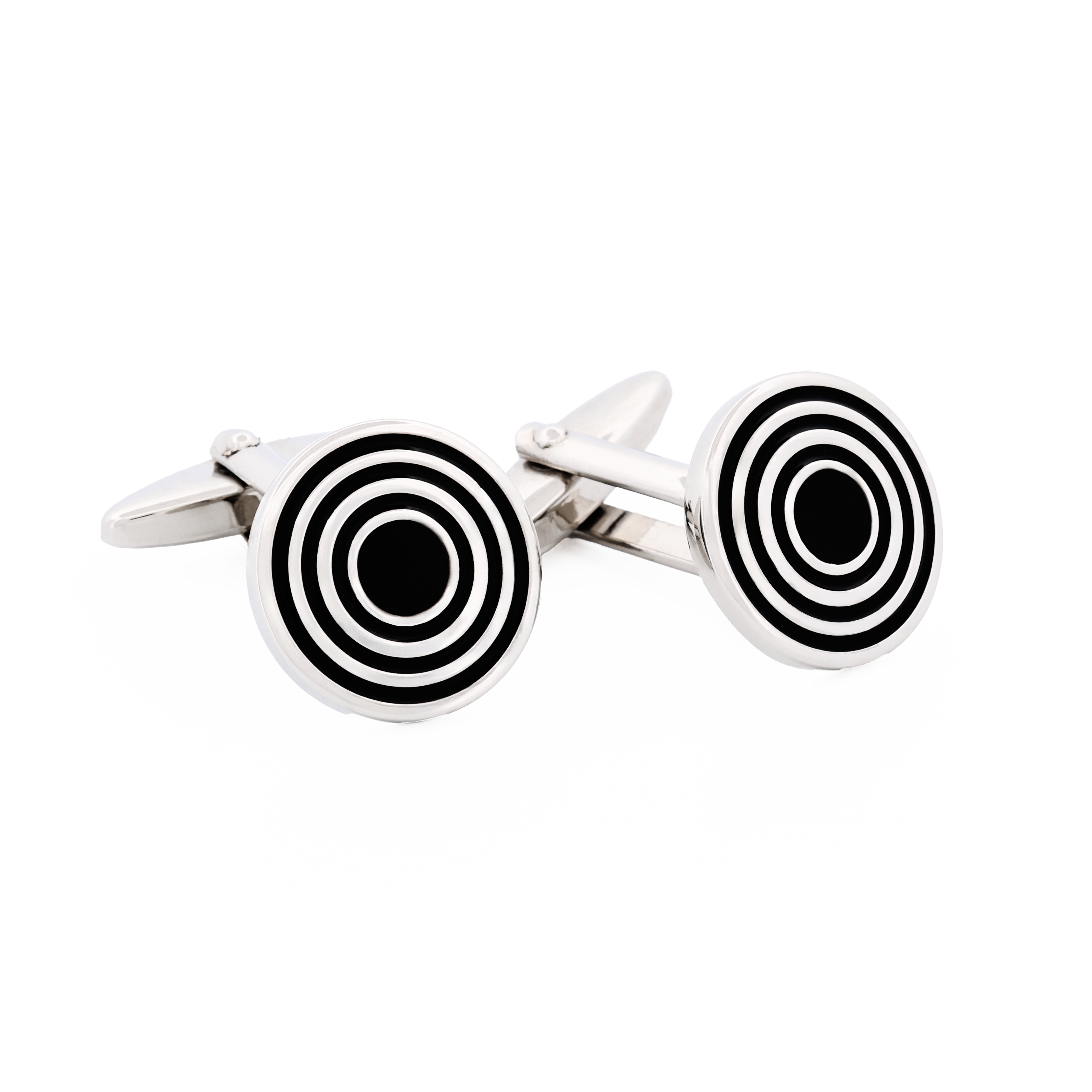 Black Enamel Cufflinks