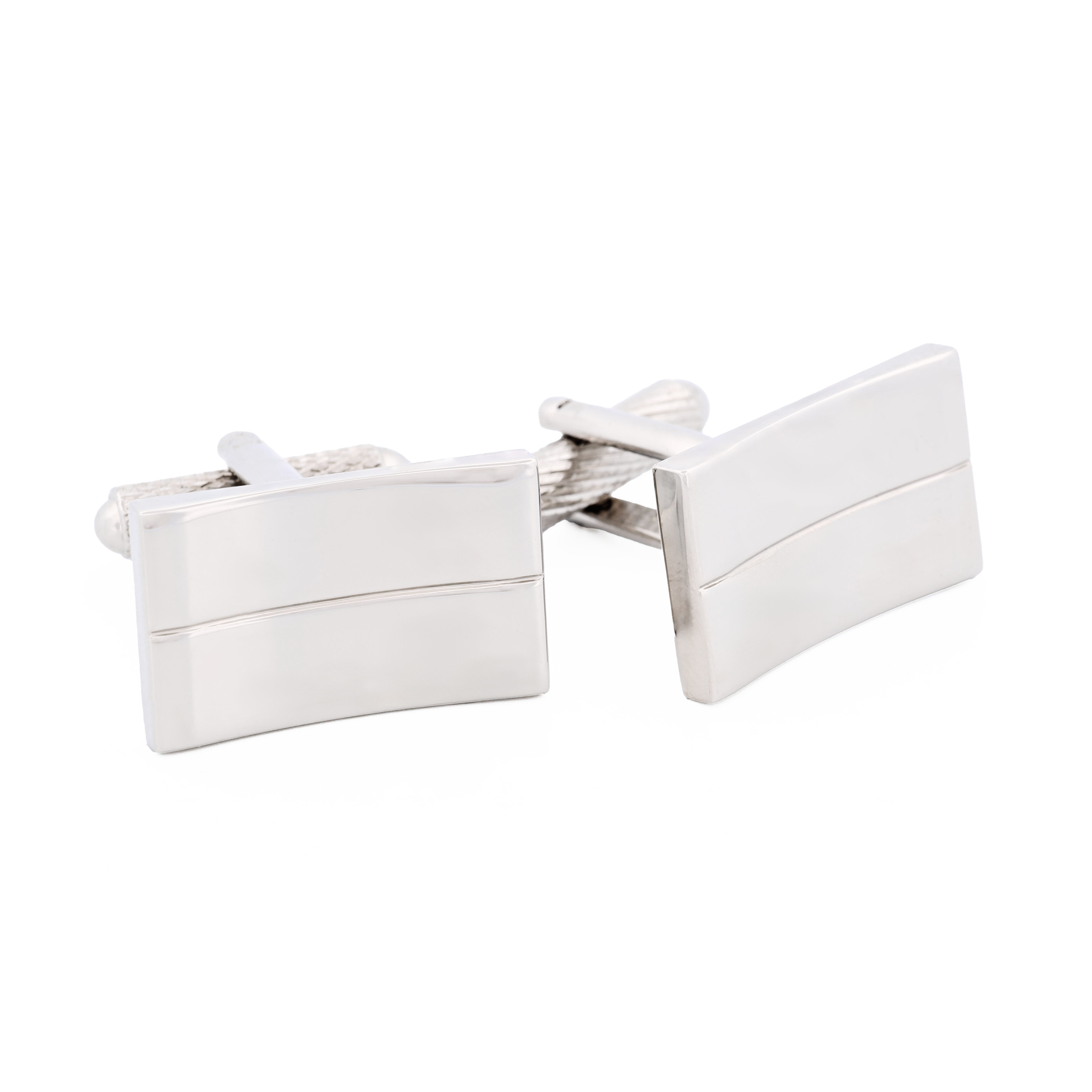 Rhodium Plated Cufflinks