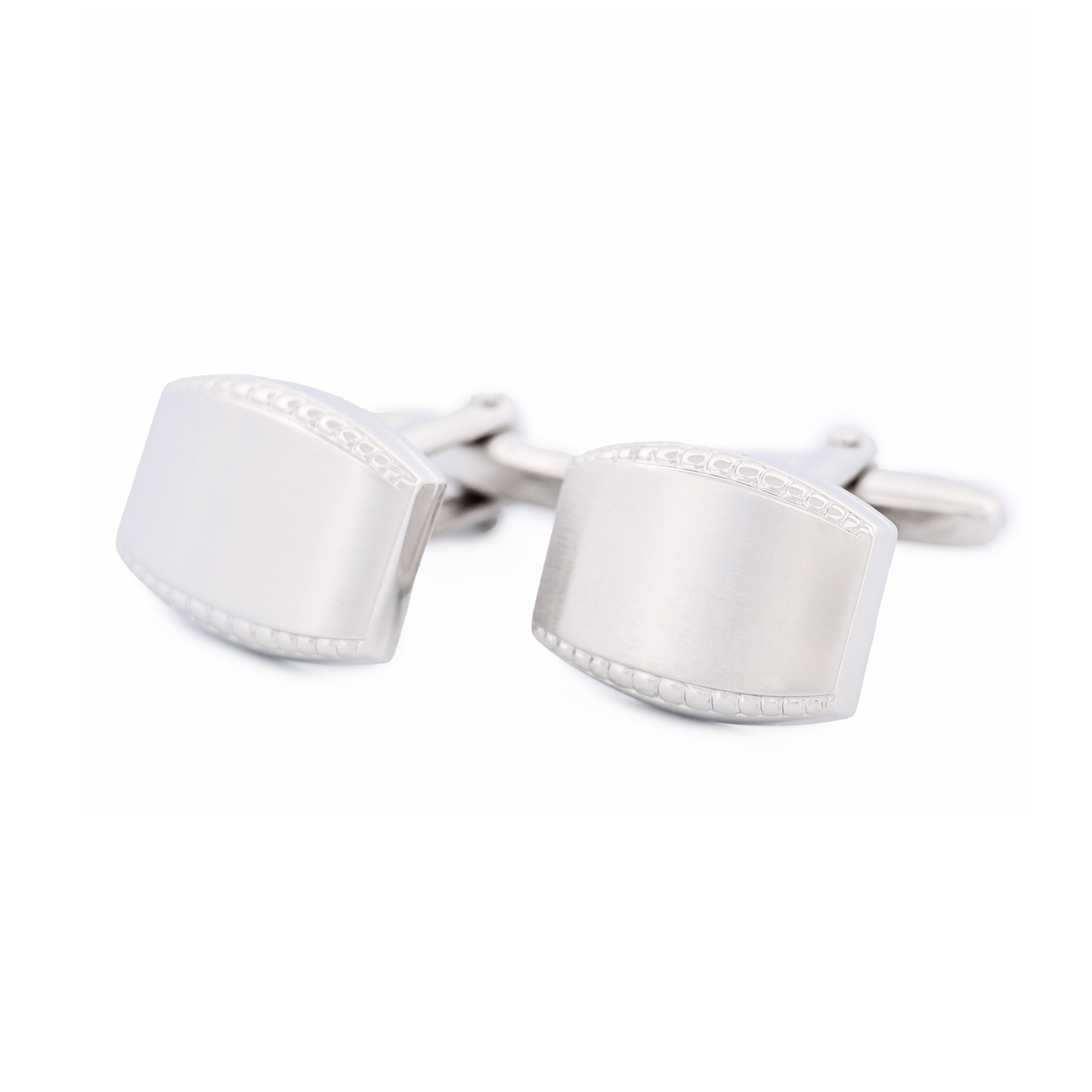 Rhodium Plated Cufflinks