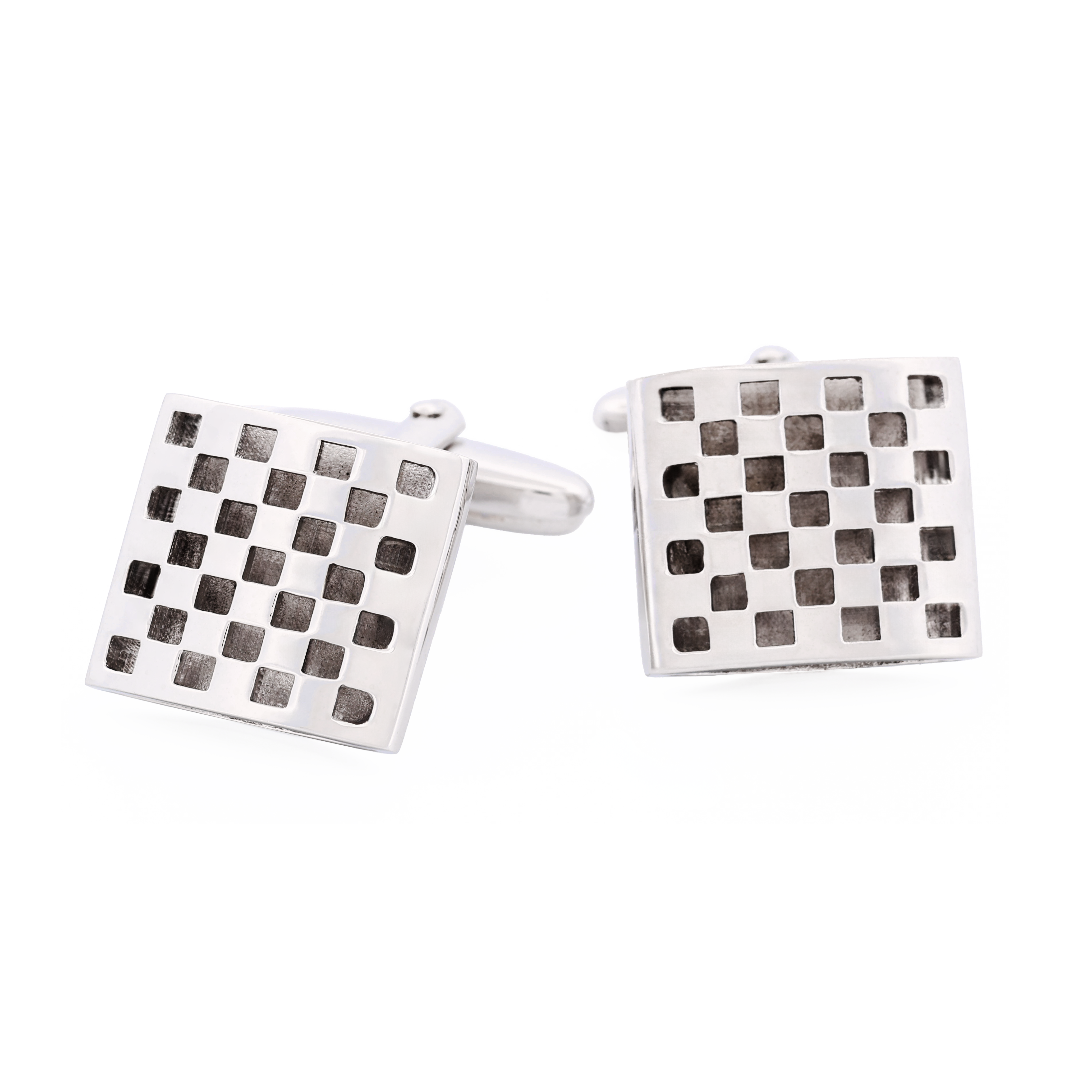 Rhodium Plated Cufflinks