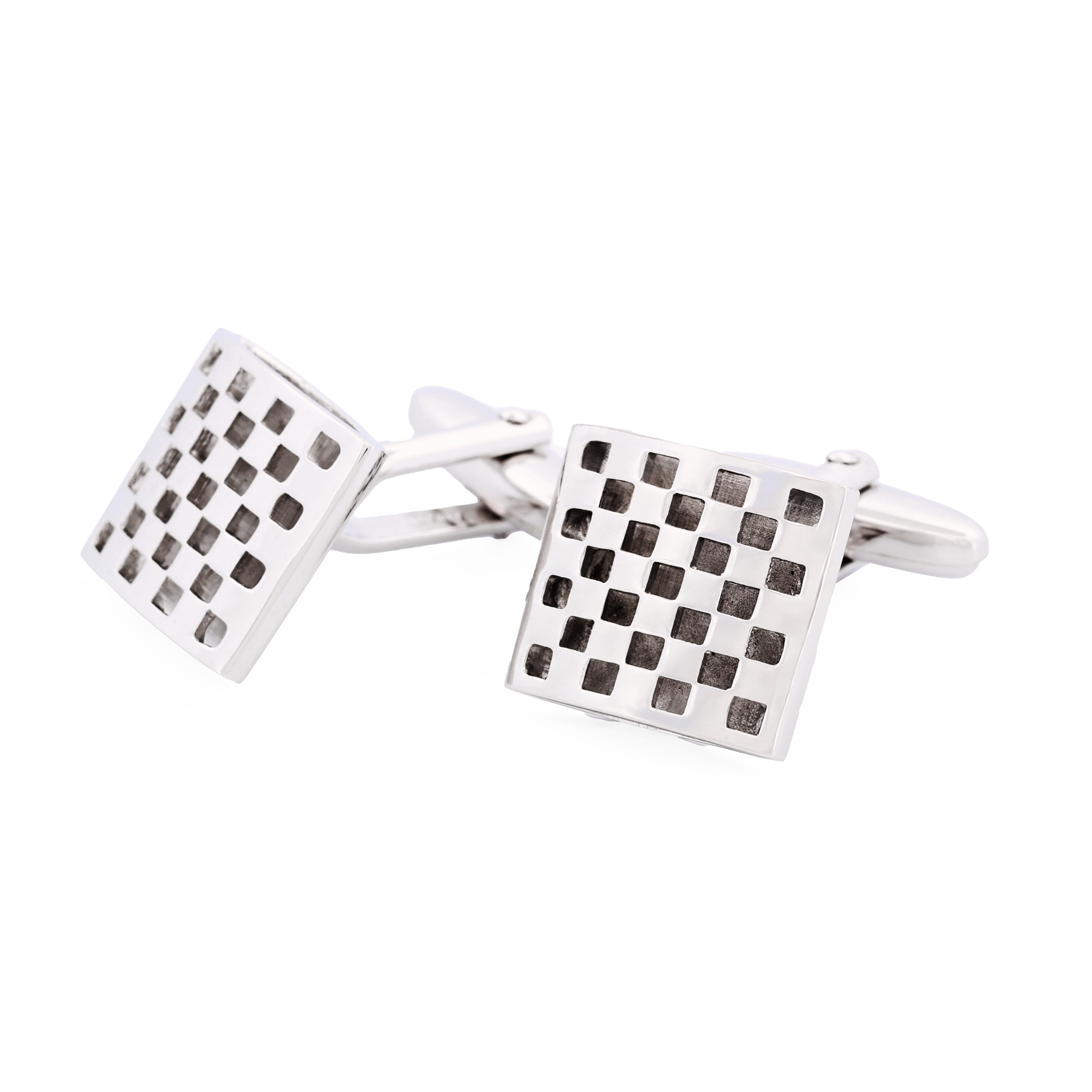 Rhodium Plated Cufflinks