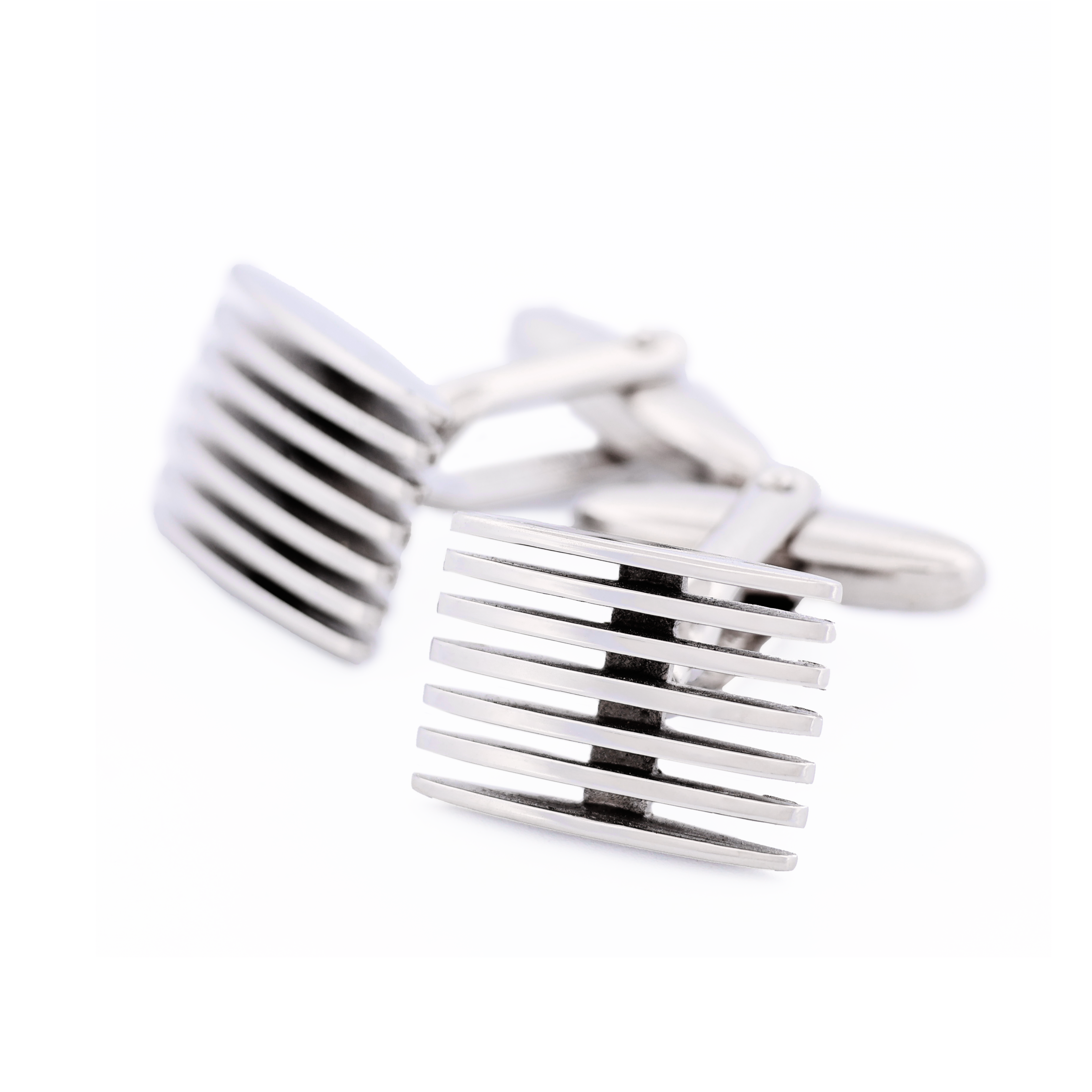 Rhodium Plated Cufflinks