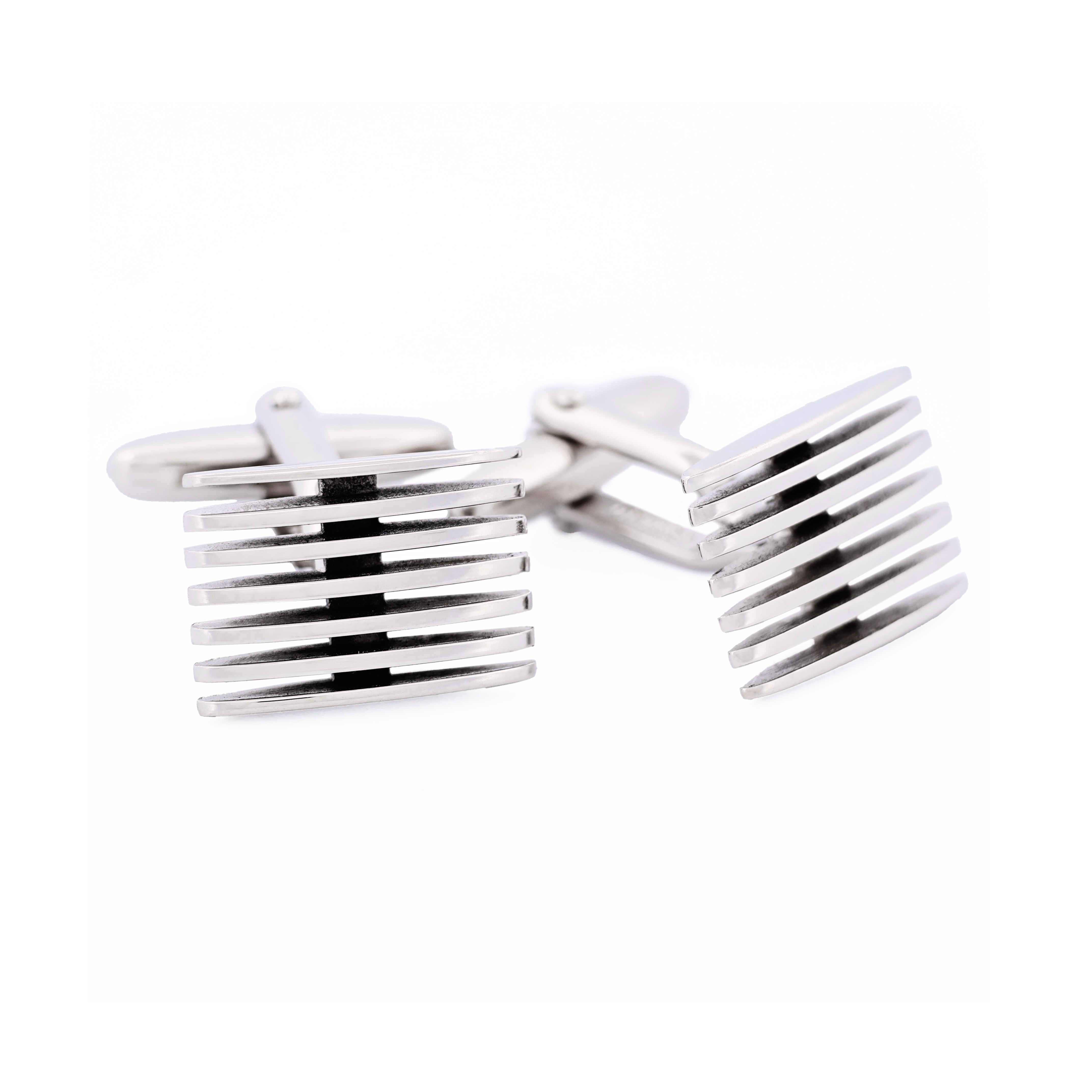 Rhodium Plated Cufflinks