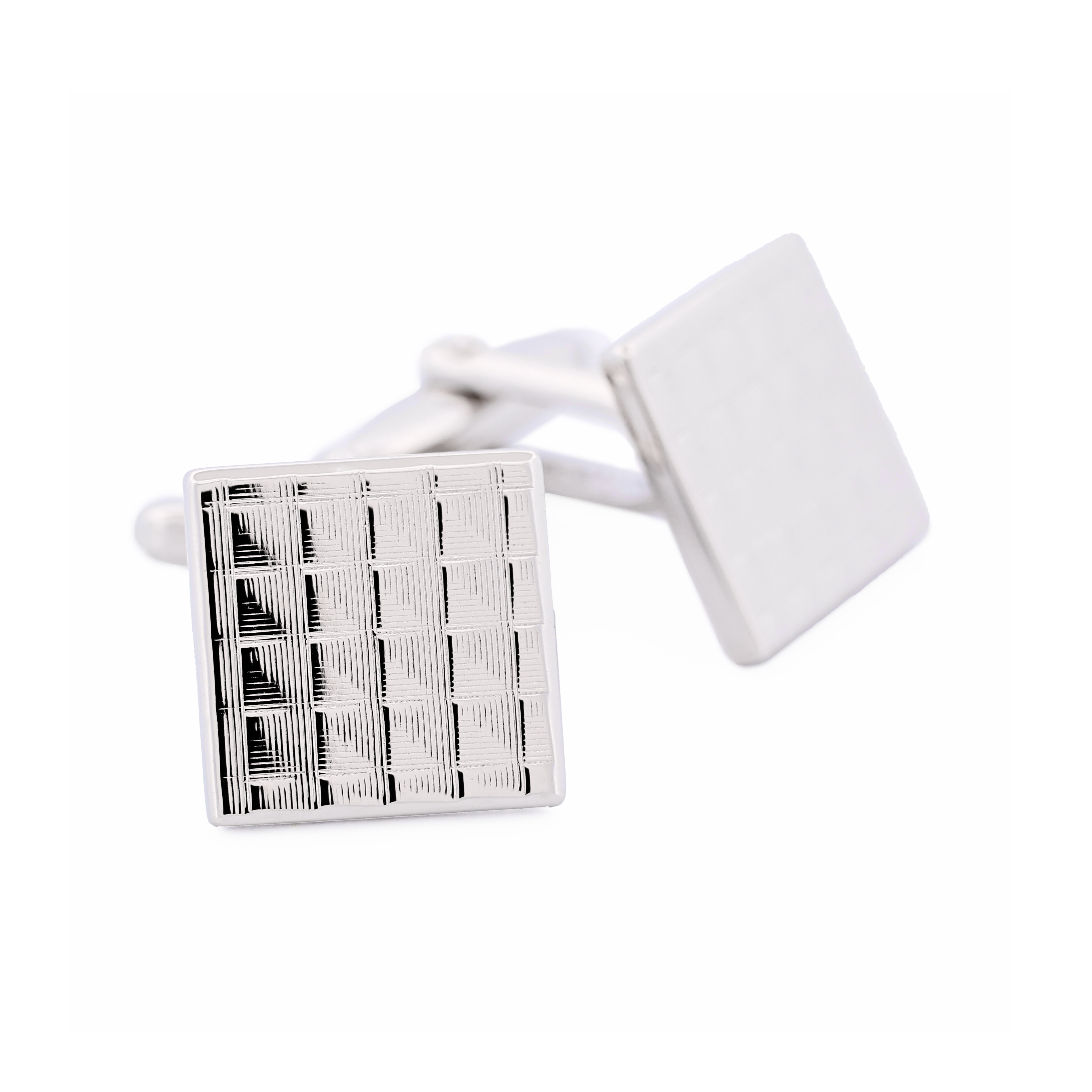 Rhodium Plated Cufflinks
