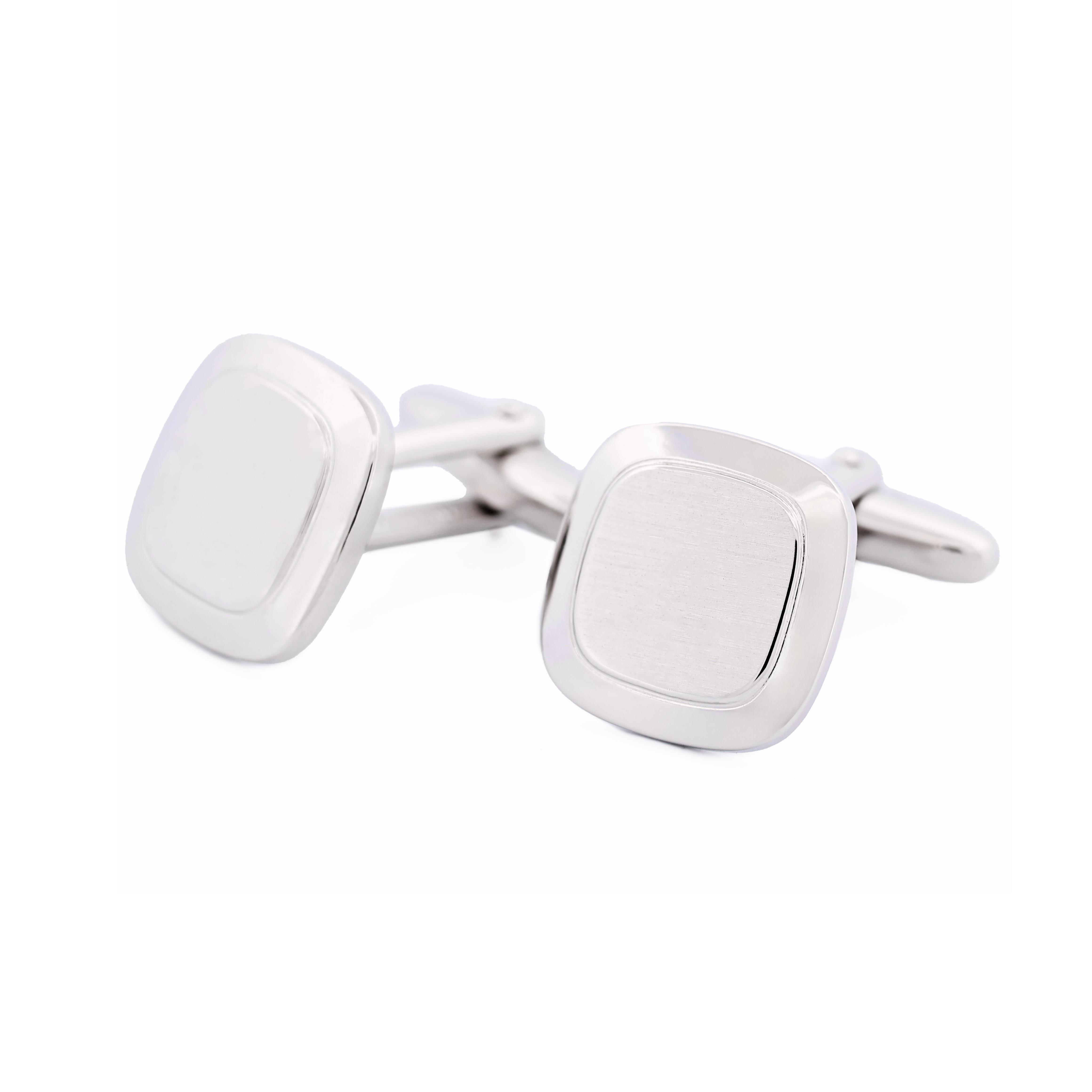 Rhodium Plated Cufflinks