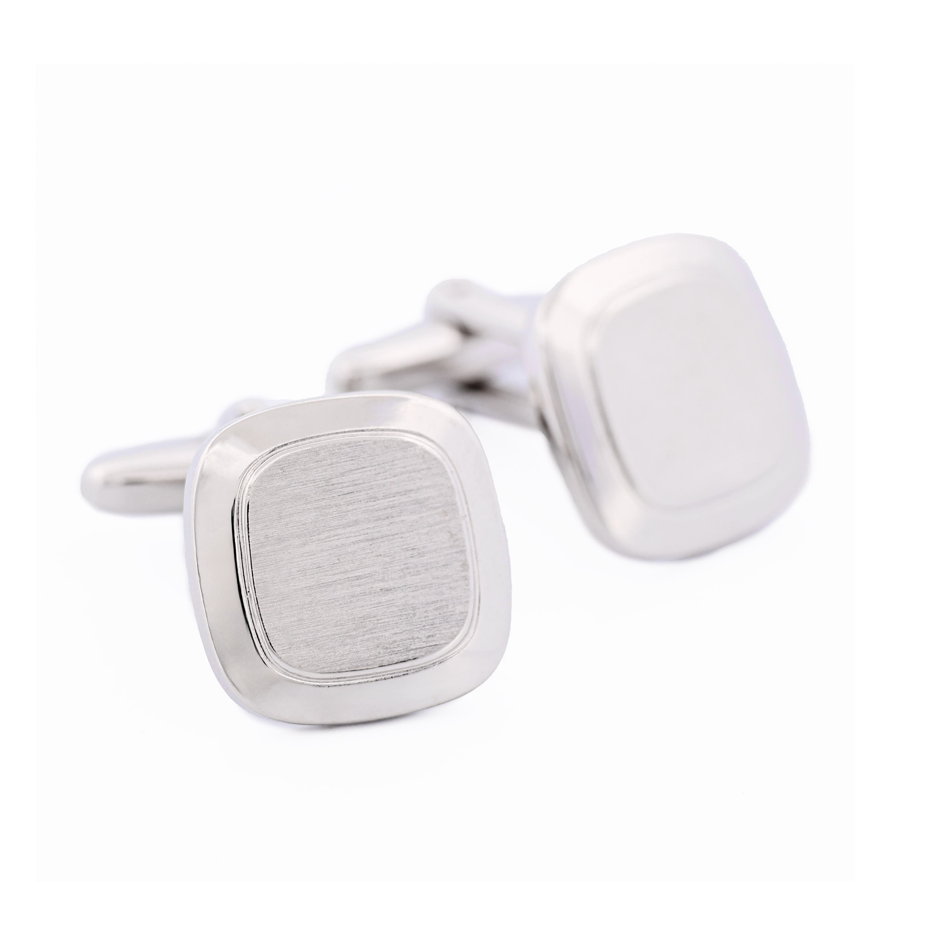 Rhodium Plated Cufflinks