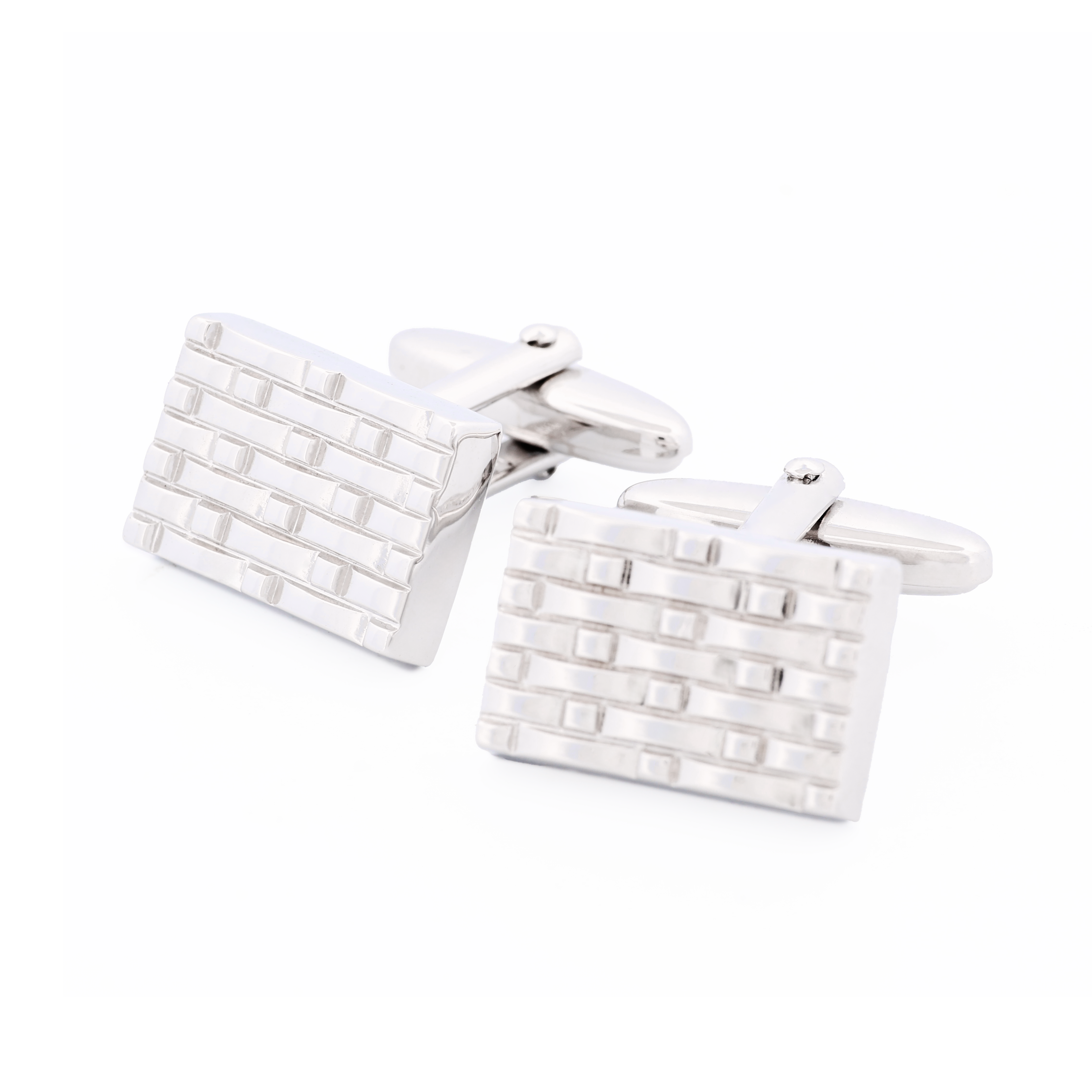 Rhodium Plated Cufflinks