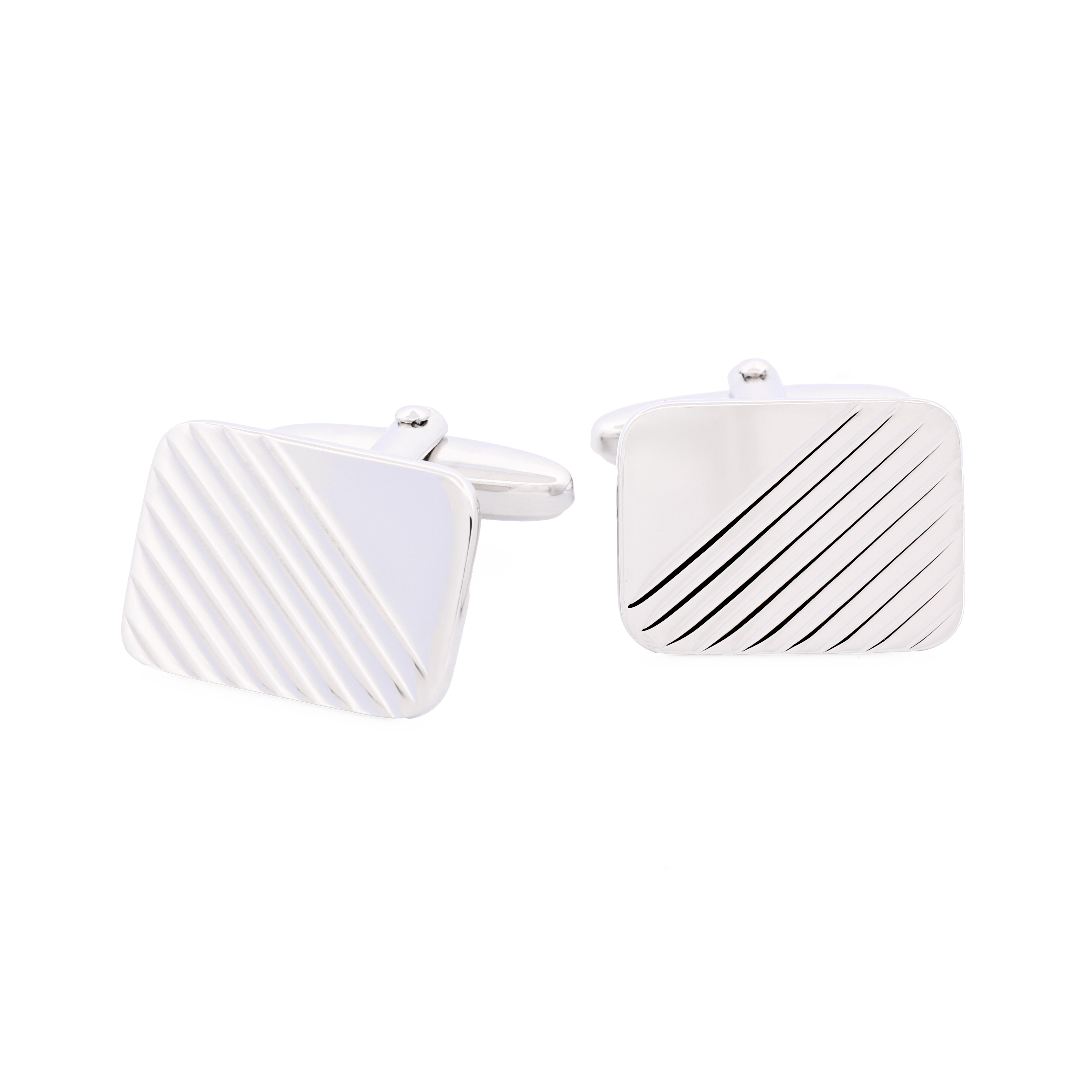 Rhodium Plated Cufflinks