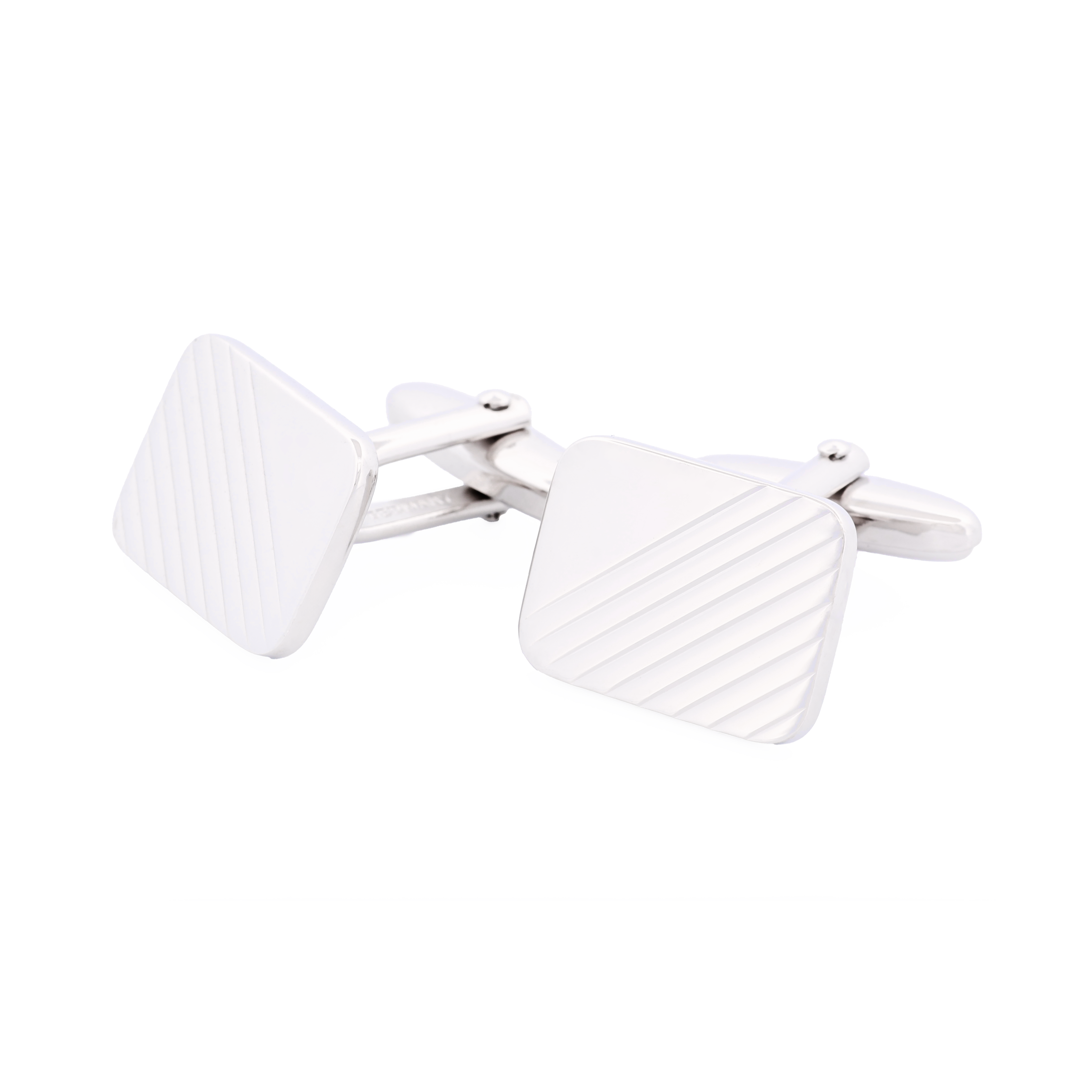 Rhodium Plated Cufflinks