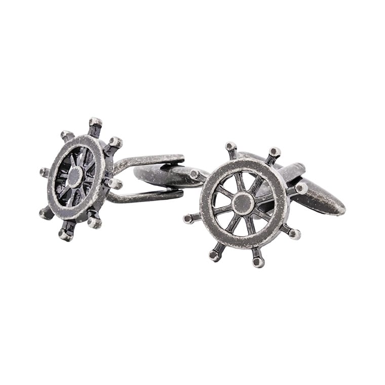 Ship's Wheel Cufflinks