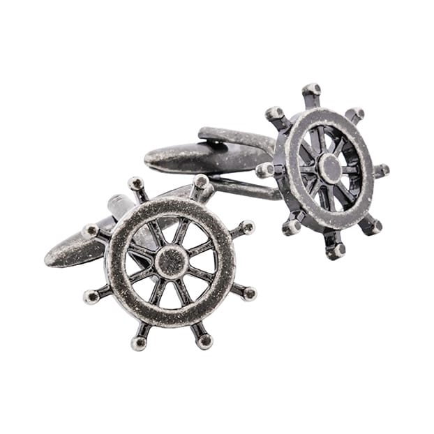 Ship's Wheel Cufflinks