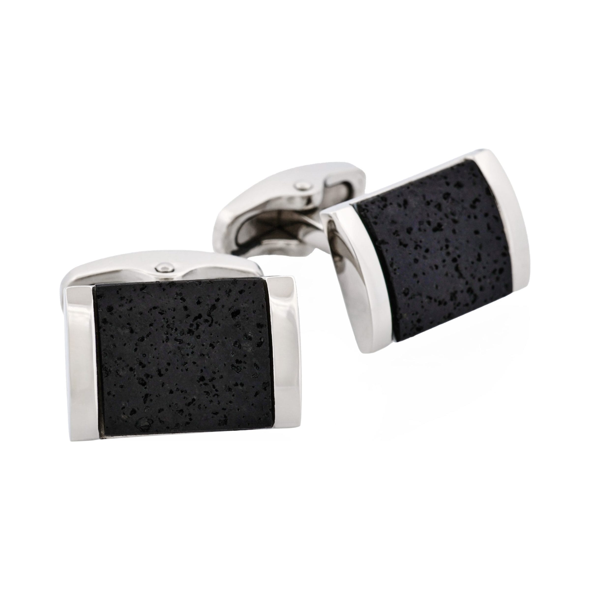 Stainless Steel & Granite Cufflinks