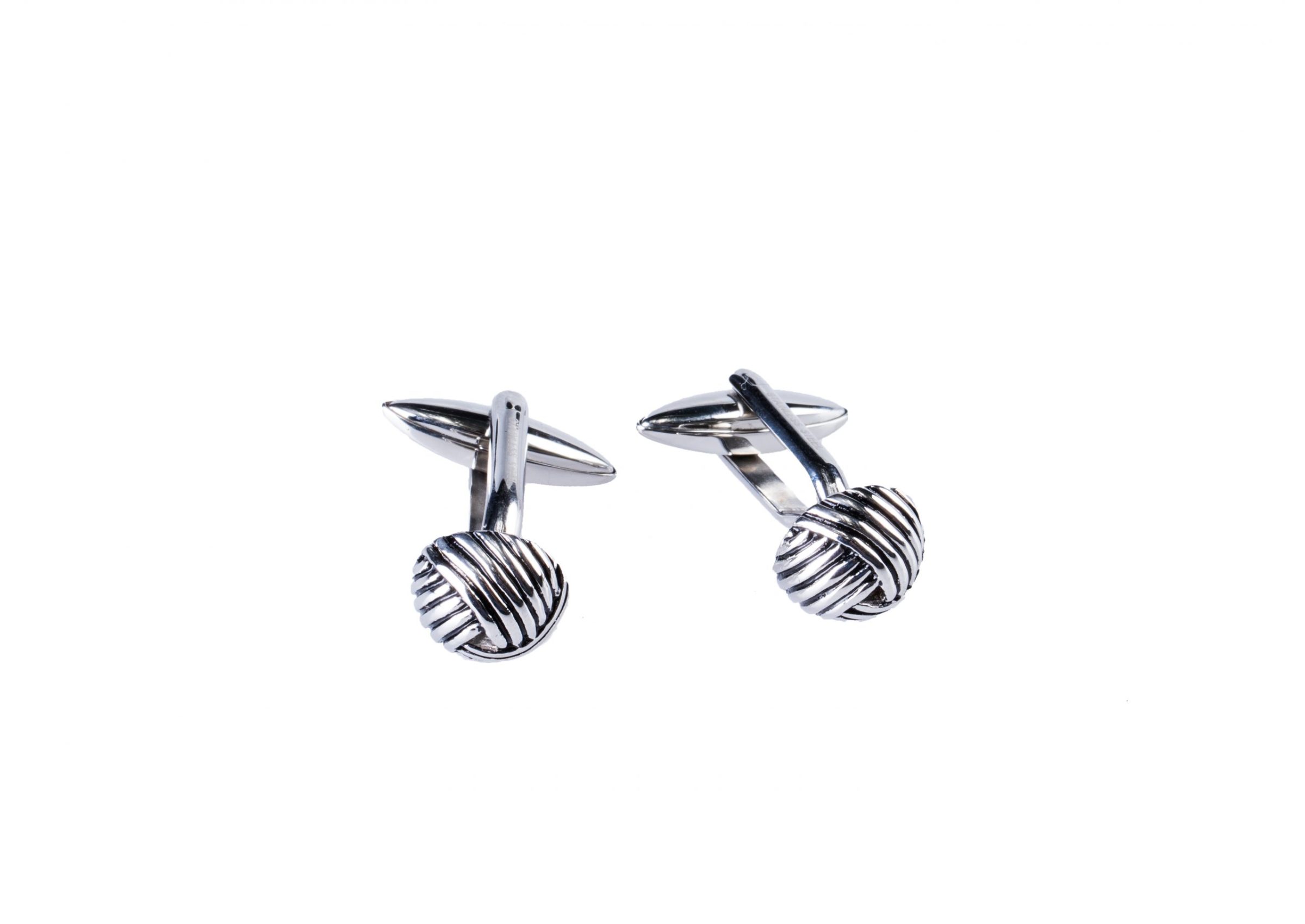 Stainless Steel Knot Cufflinks